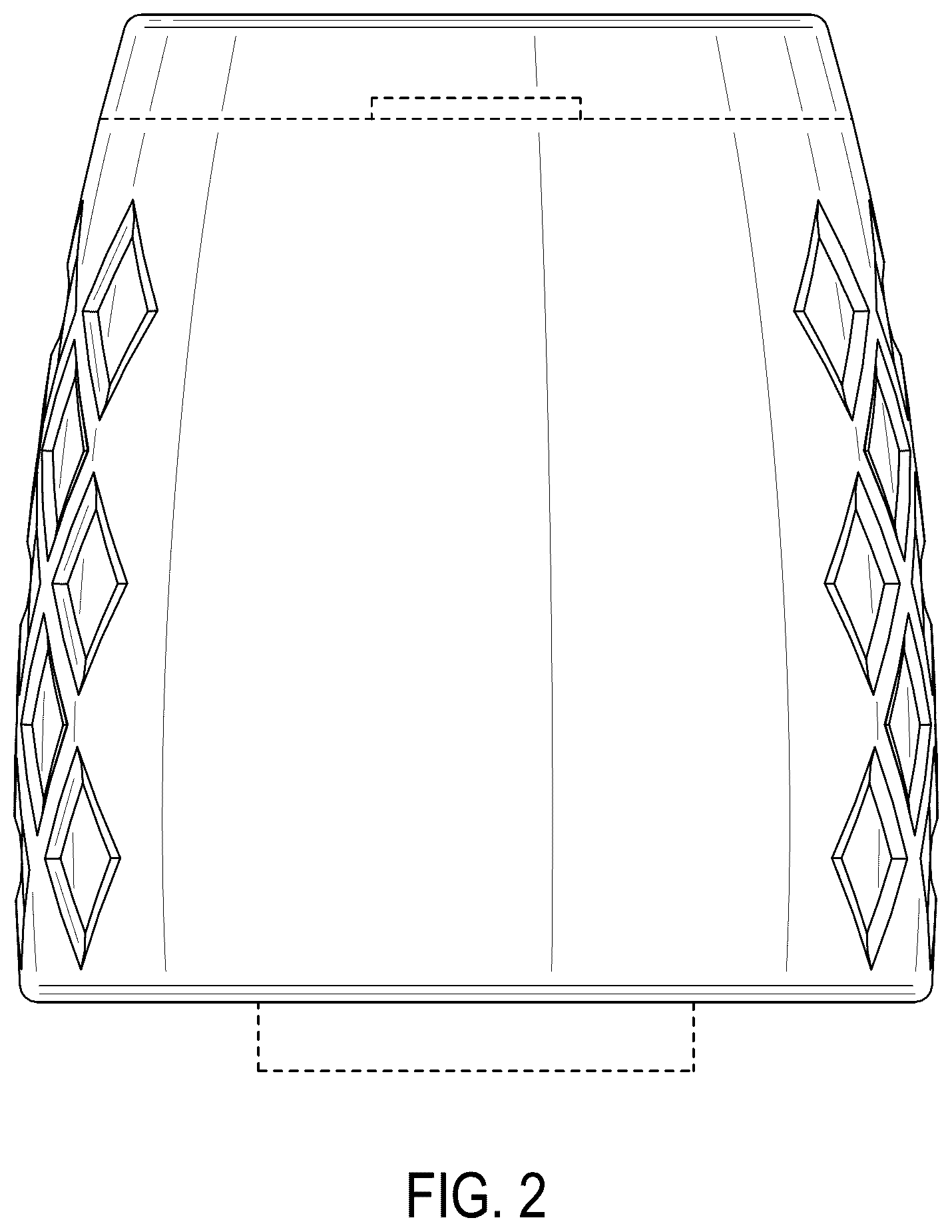 Patent USD1124517 Figure 2 – Floss container