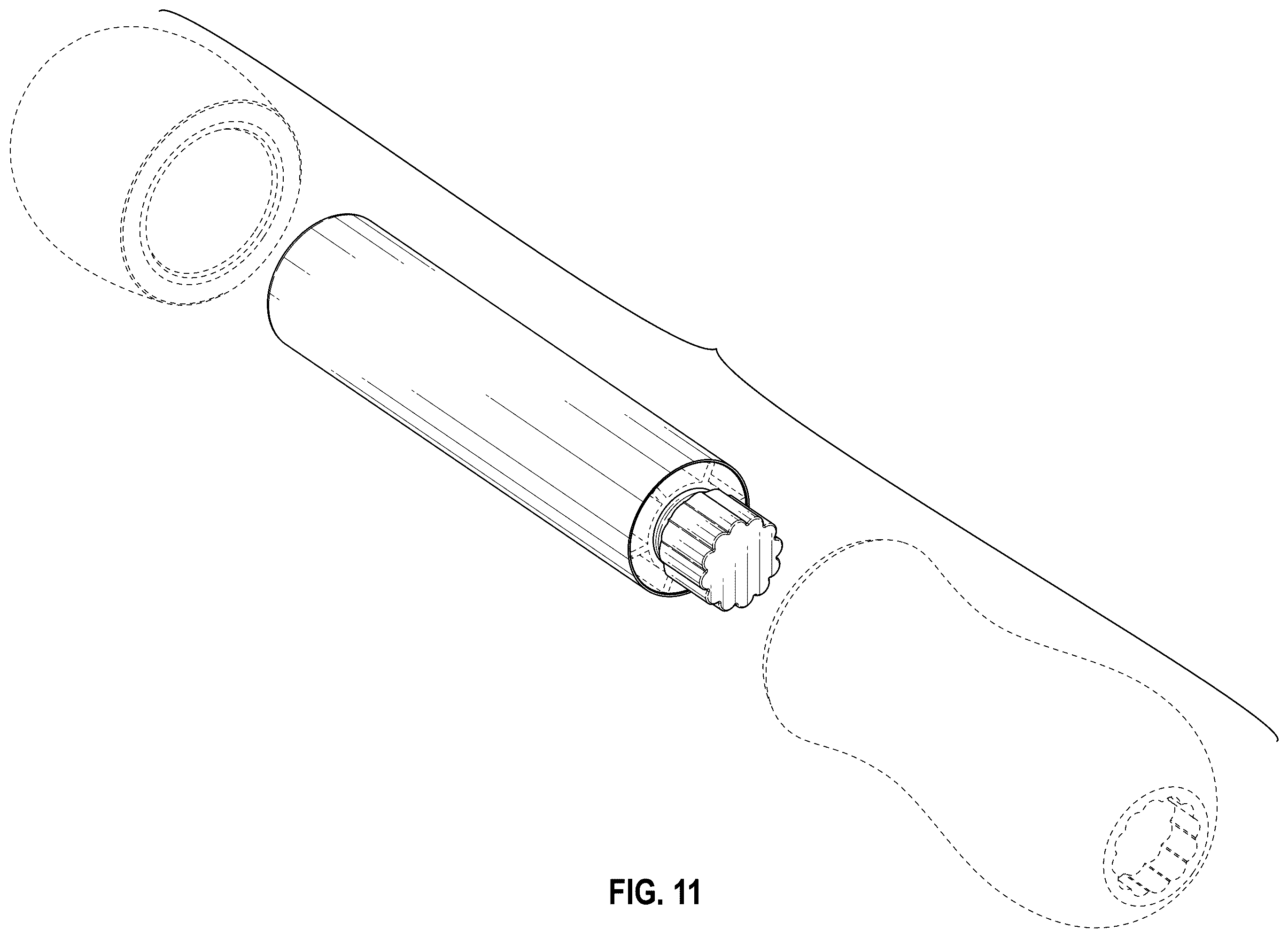 Patent USD1124518 Figure 8 – Cosmetic product refill