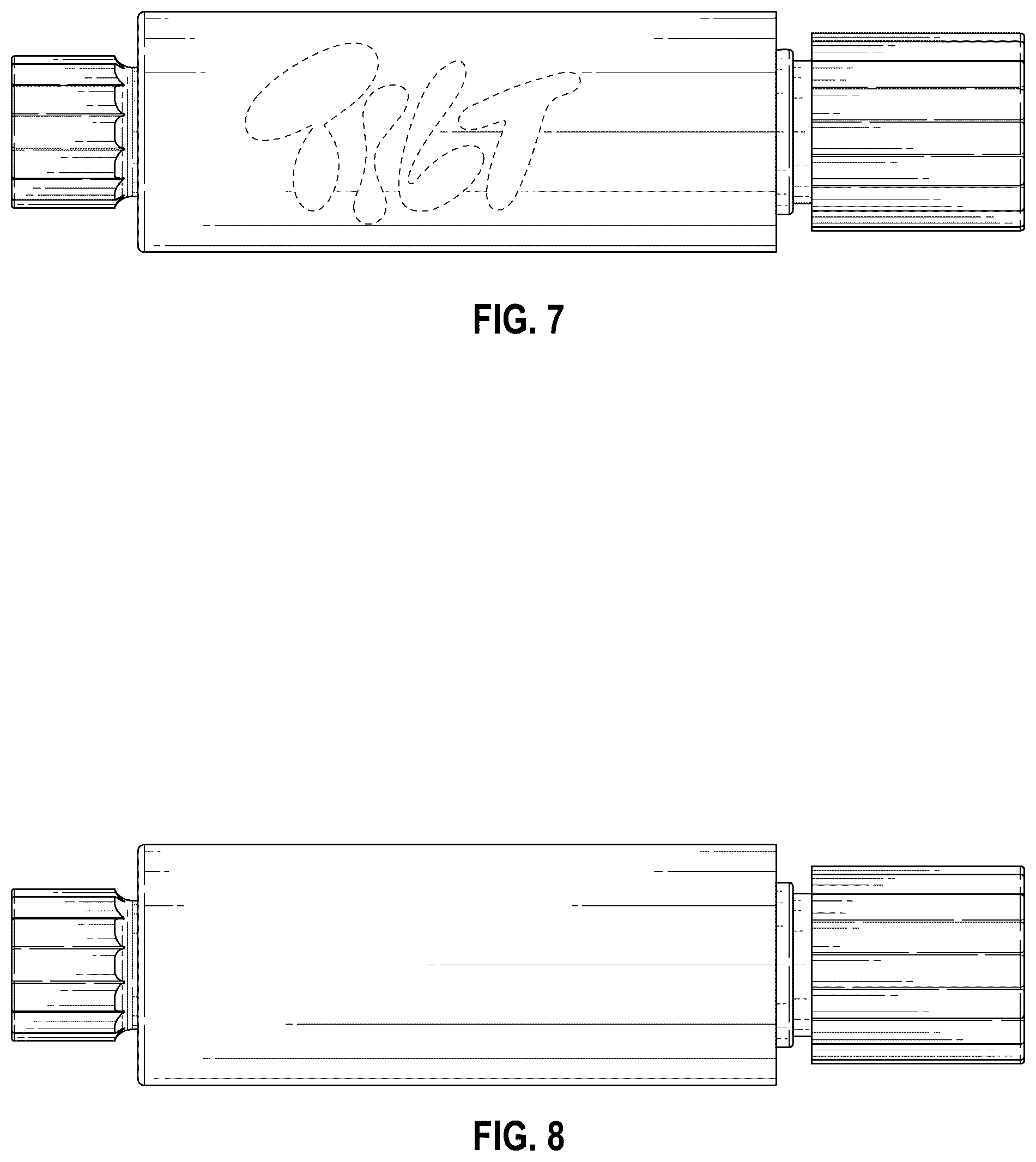 Patent USD1124519 Figure 5 – Cosmetic product refill