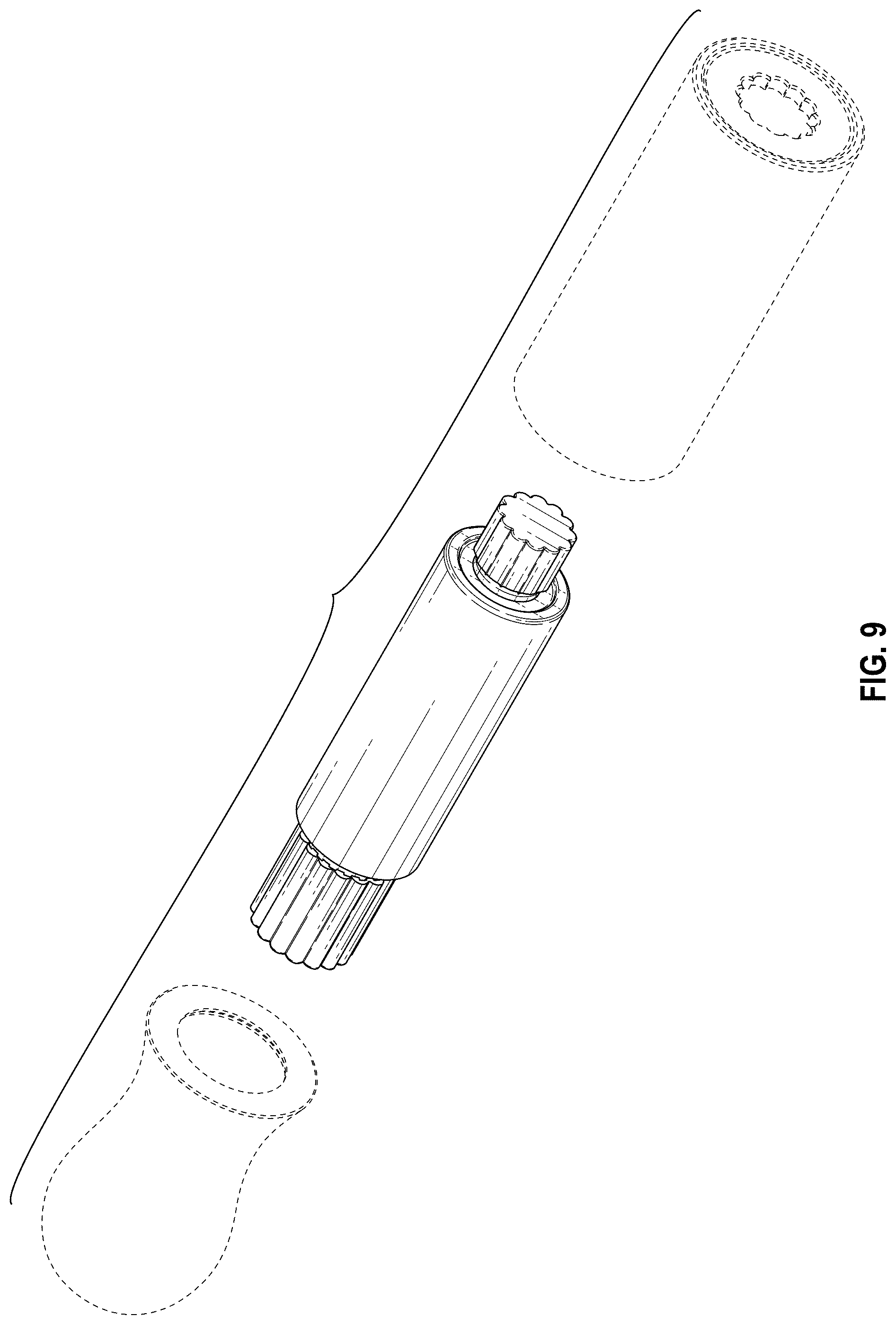 Patent USD1124519 Figure 6 – Cosmetic product refill