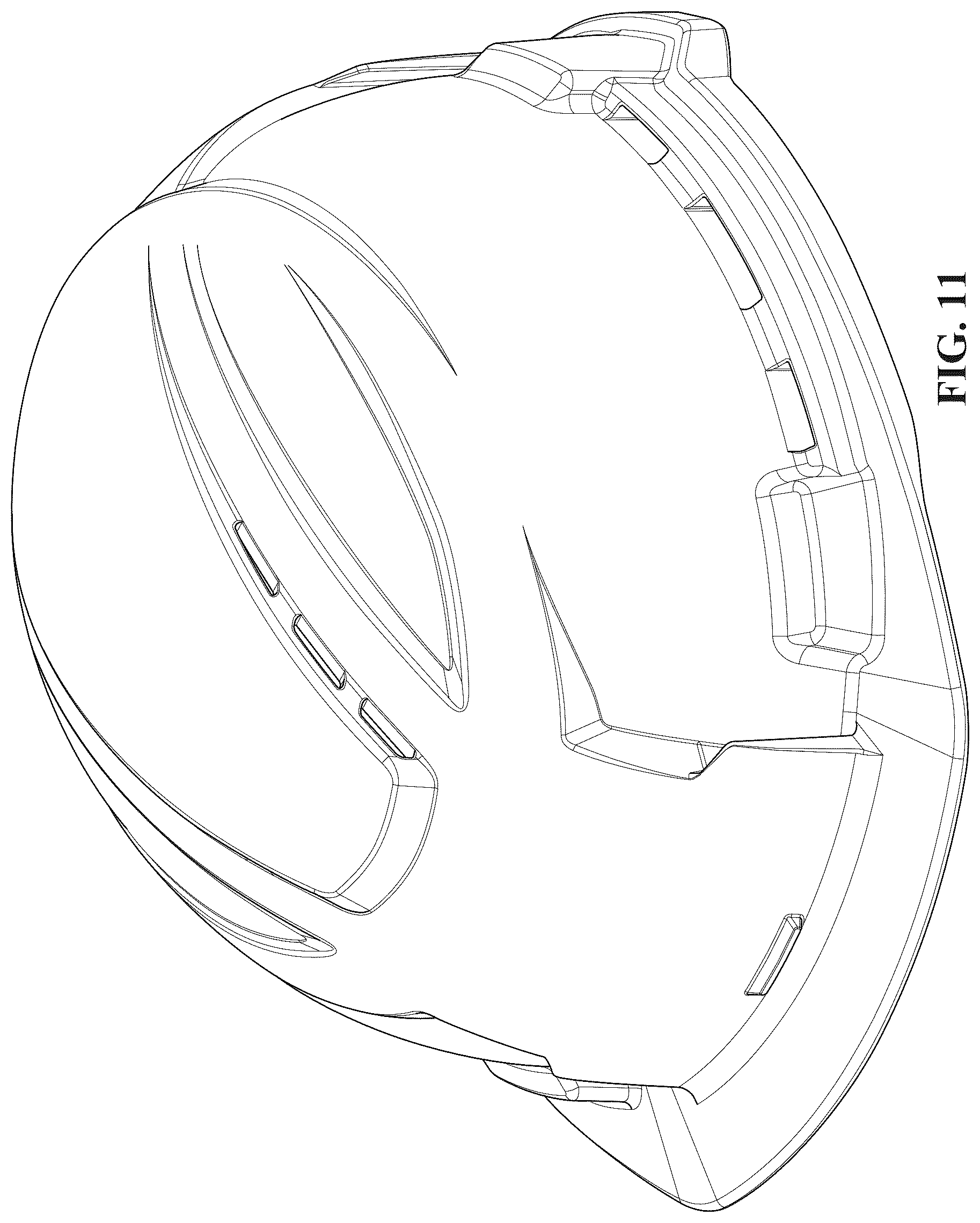 Patent USD1124522 Figure 11 – Hard hat