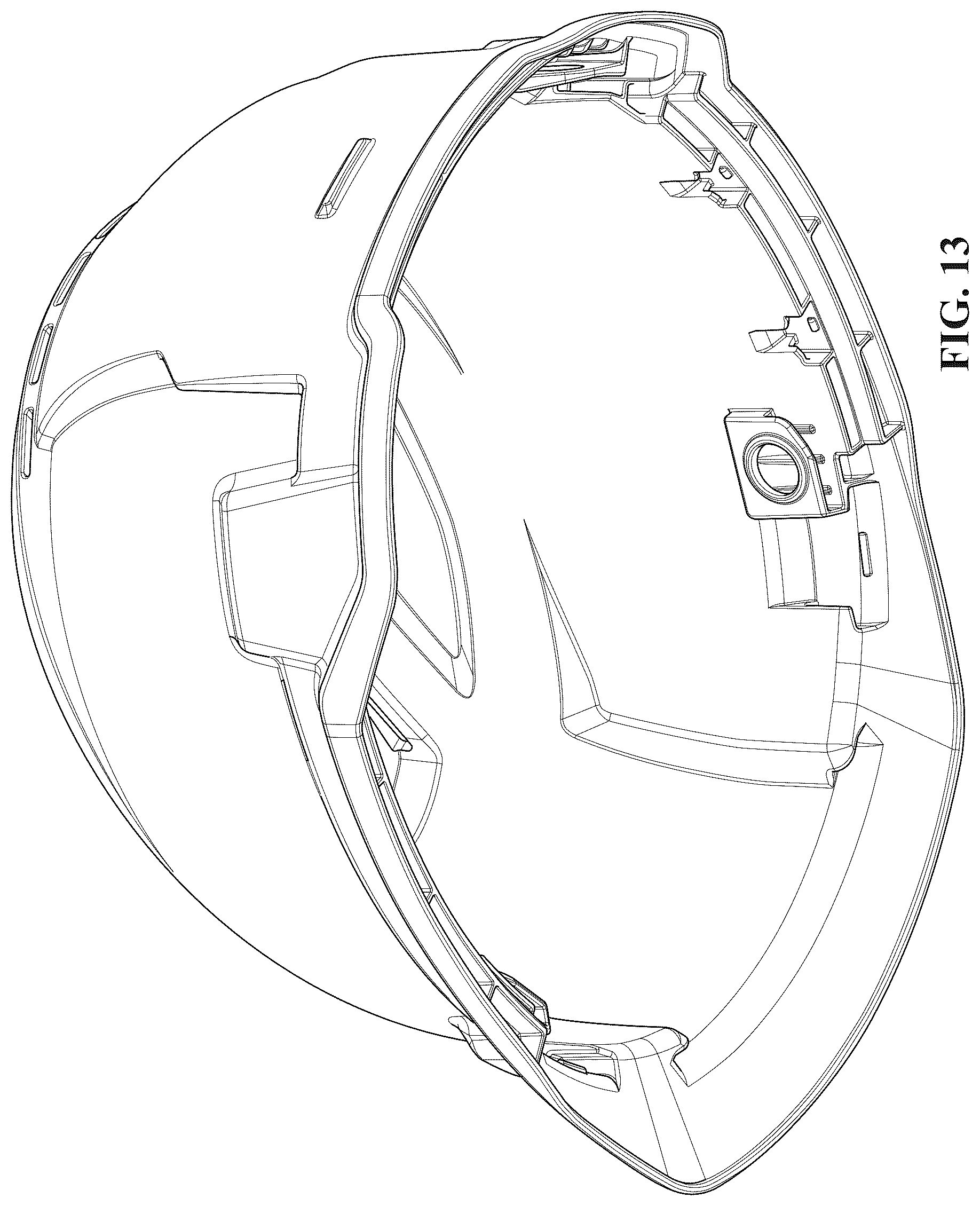 Patent USD1124522 Figure 13 – Hard hat