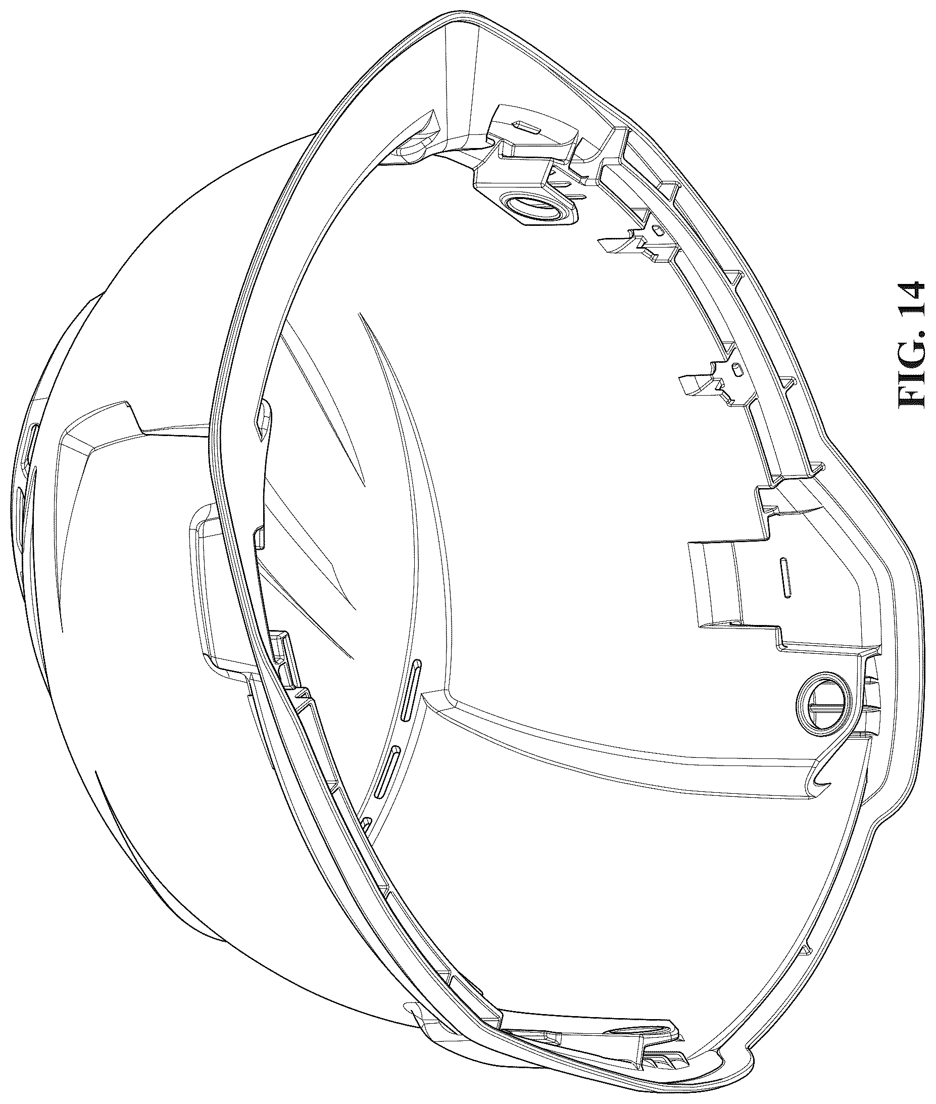 Patent USD1124522 Figure 14 – Hard hat