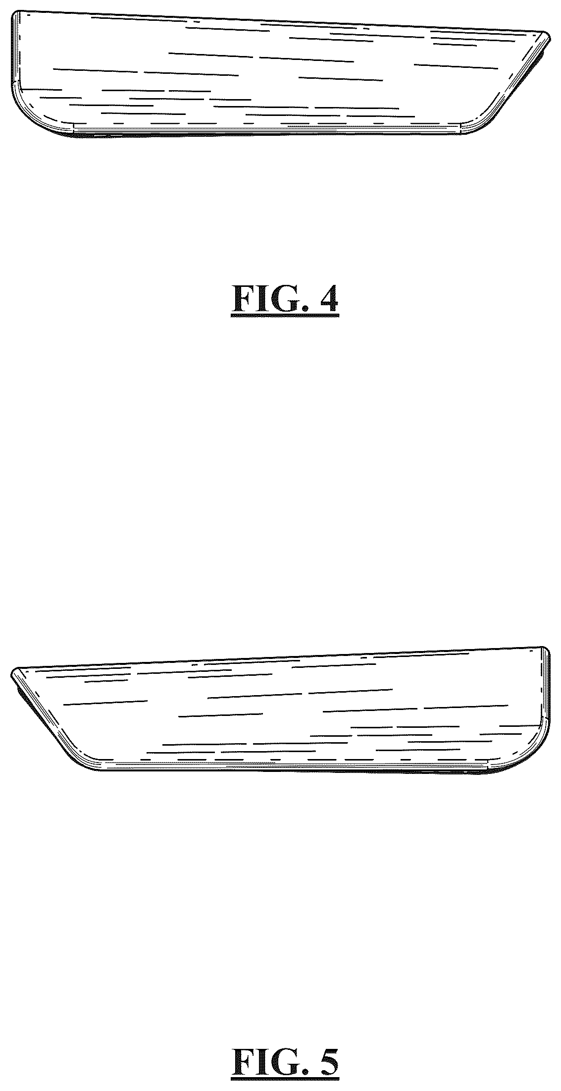 Patent USD1124524 Figure 3 – Shin guard