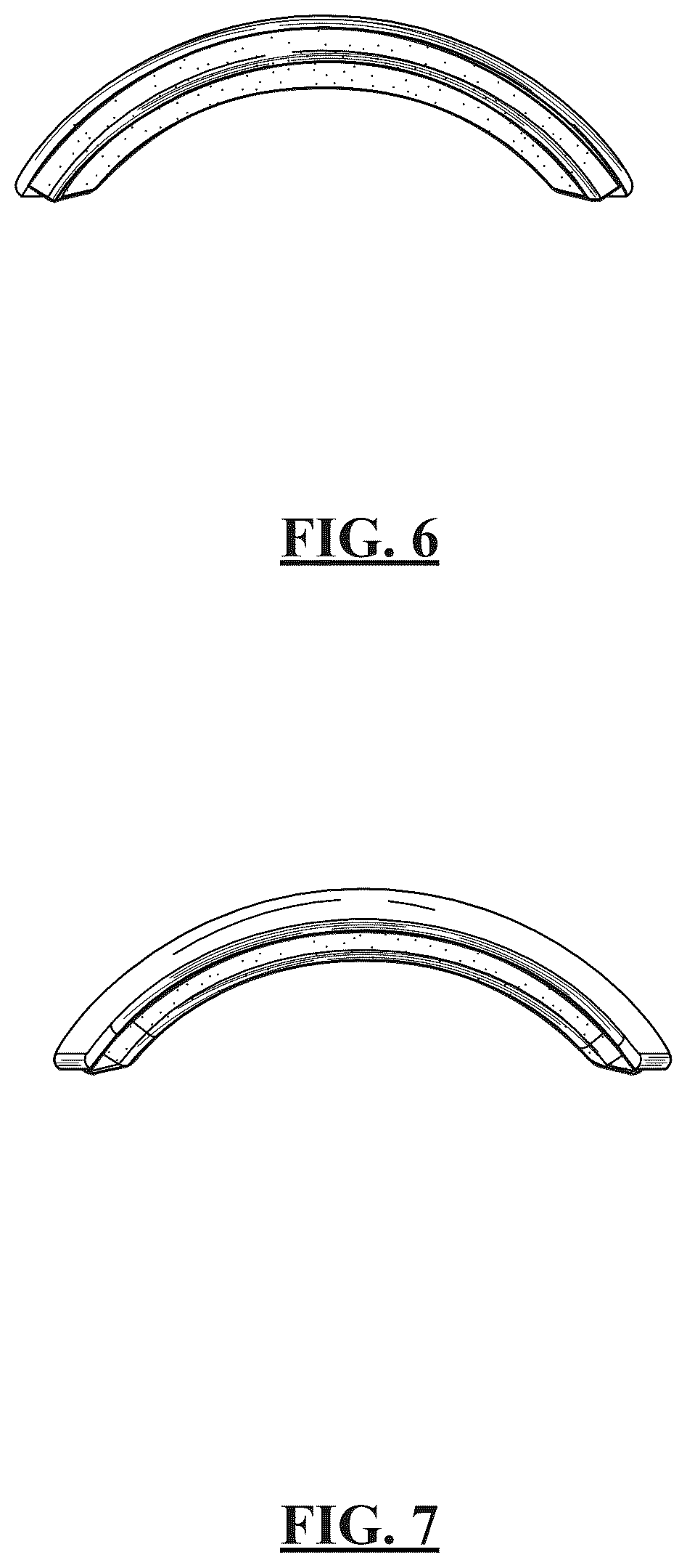 Patent USD1124524 Figure 4 – Shin guard