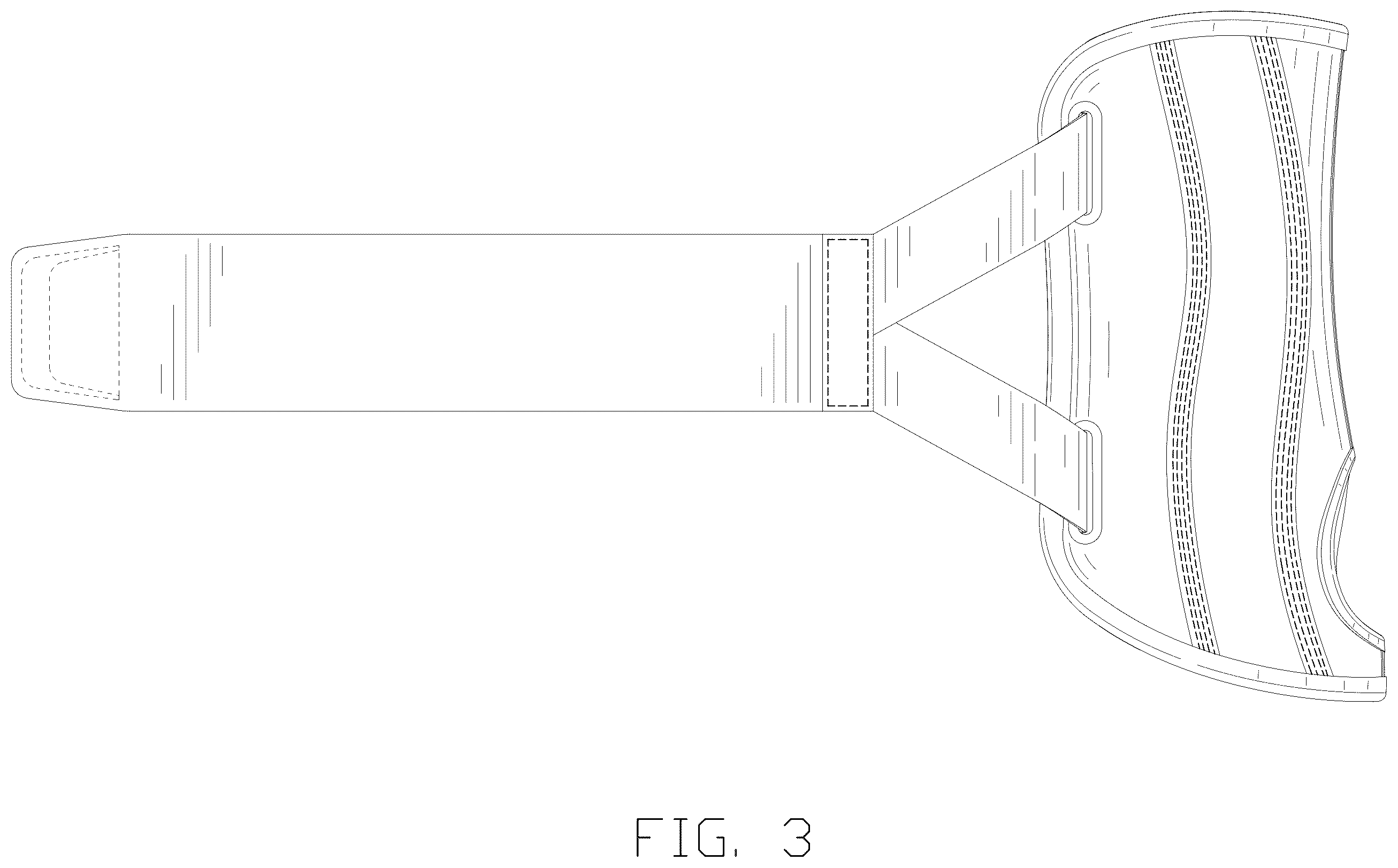 Patent USD1124525 Figure 3 – Wrist support