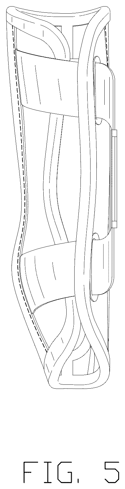 Patent USD1124525 Figure 5 – Wrist support