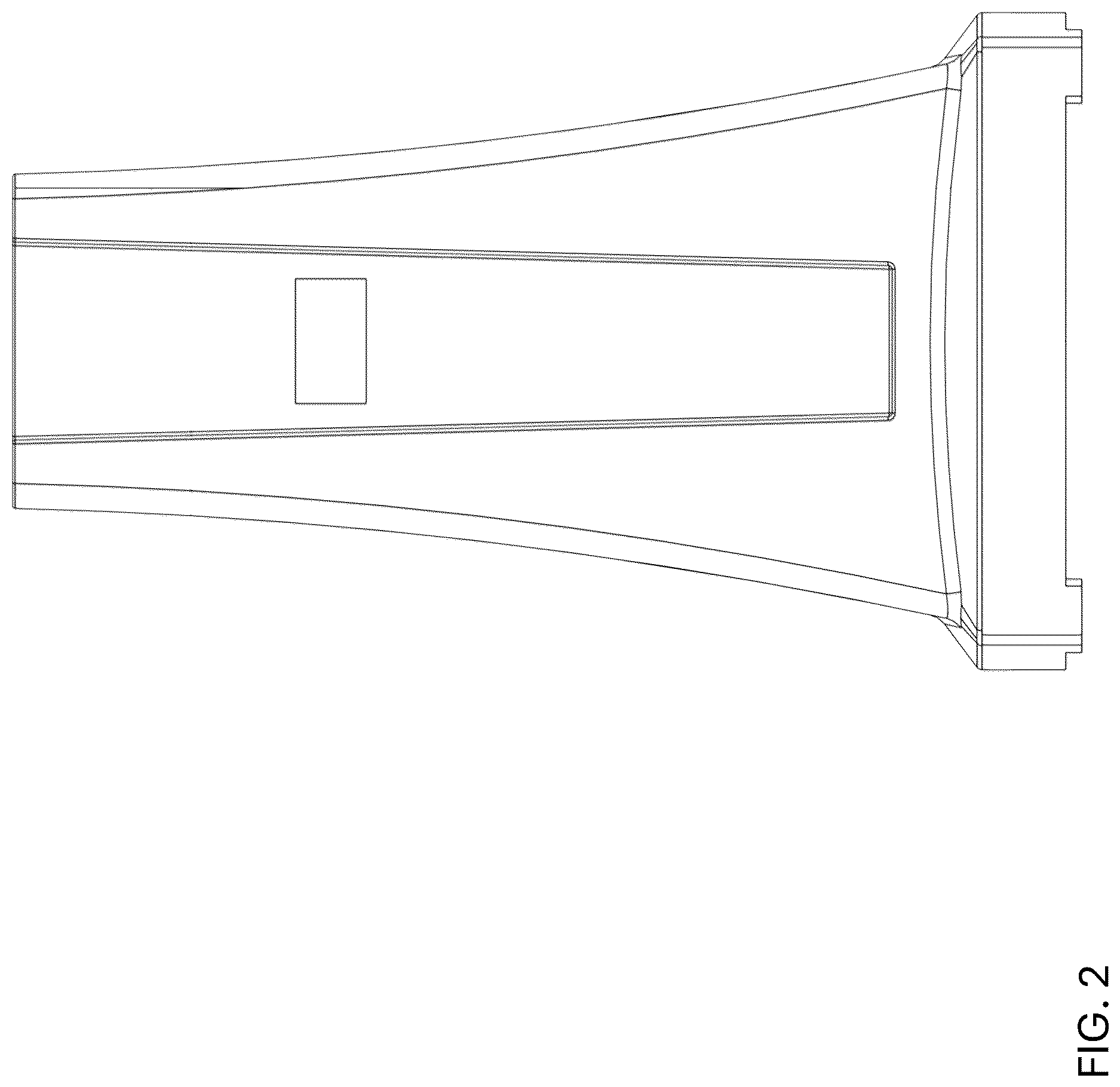 Patent USD1124526 Figure 2 – Fire extinguisher stand
