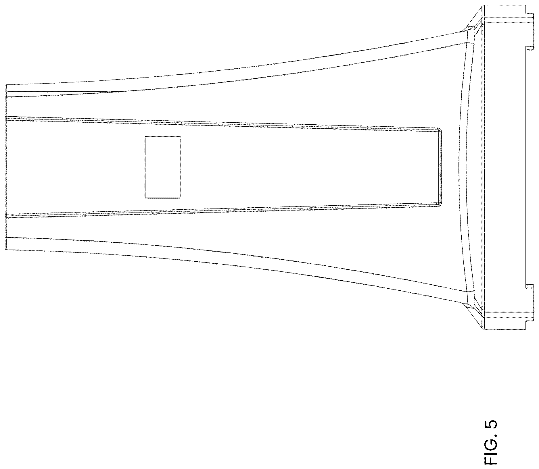 Patent USD1124526 Figure 5 – Fire extinguisher stand