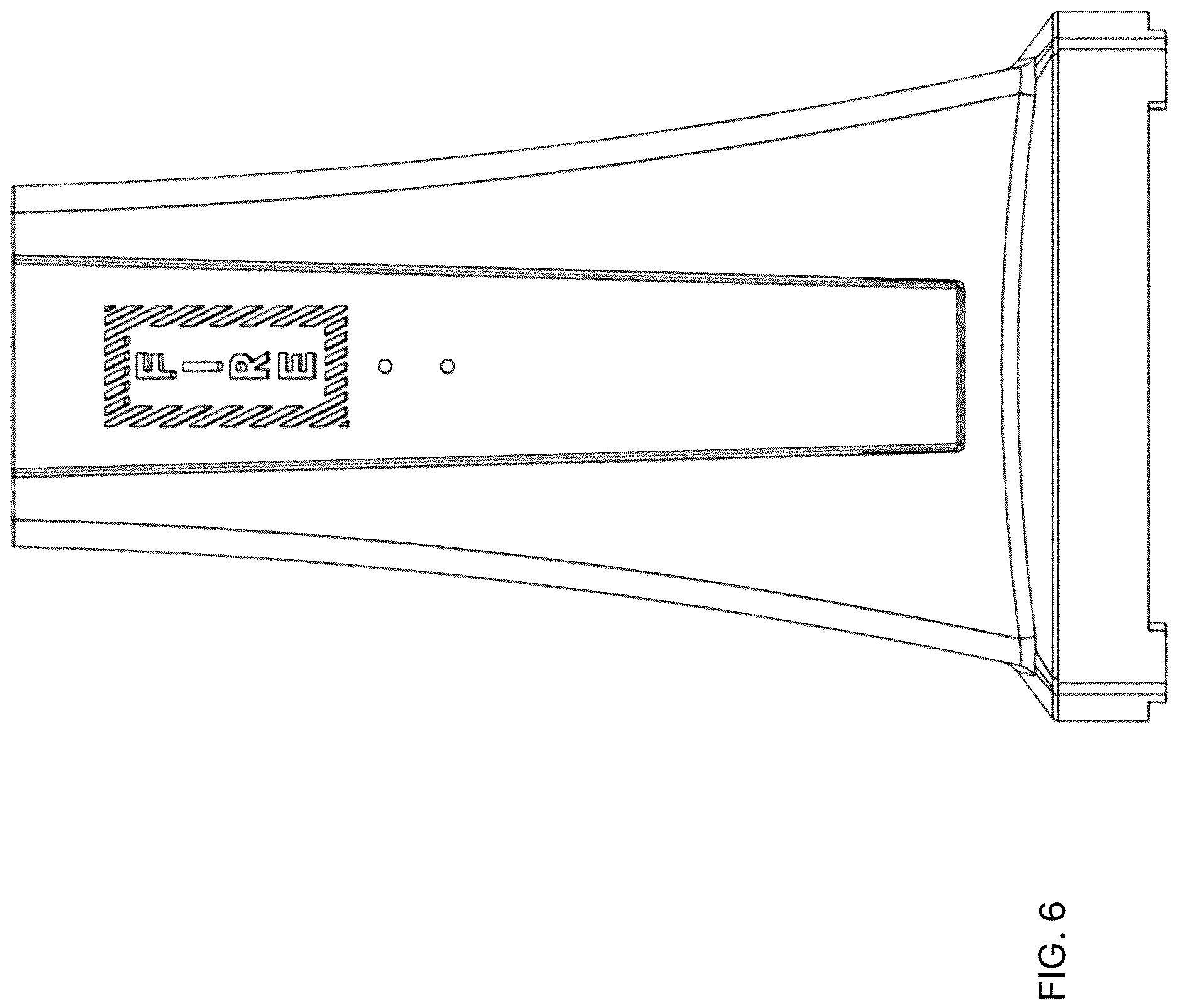 Patent USD1124526 Figure 6 – Fire extinguisher stand