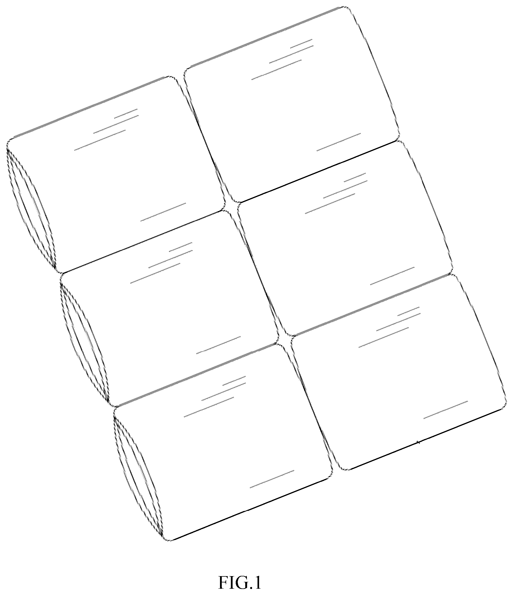 Patent USD1124528 Figure 1 – Pet bed