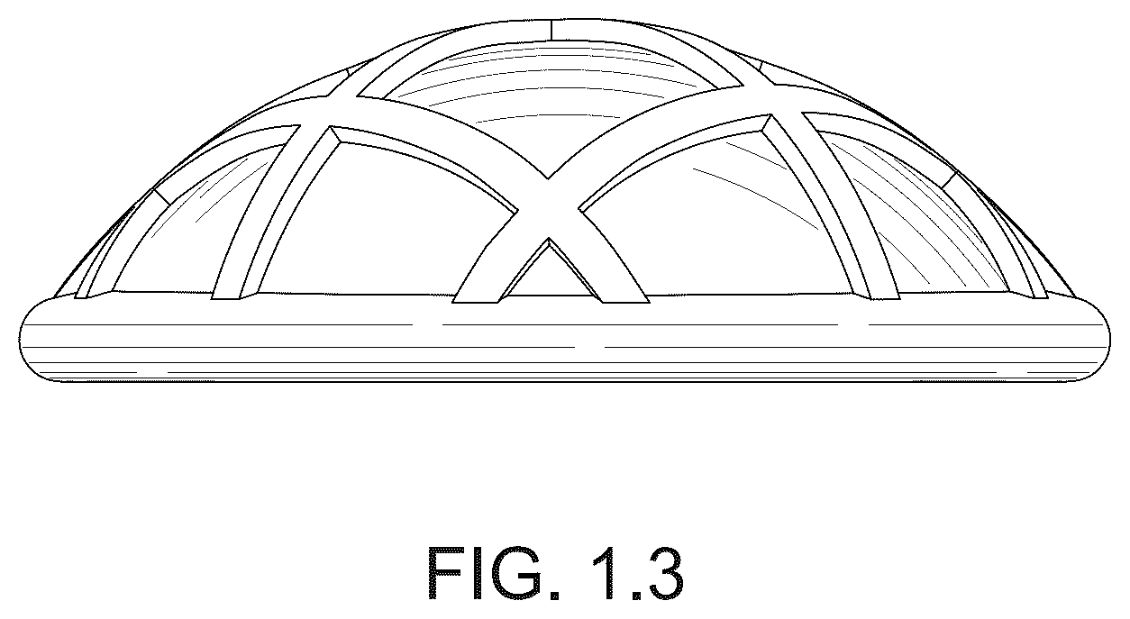 Patent USD1124529 Figure 3 – Animal splint