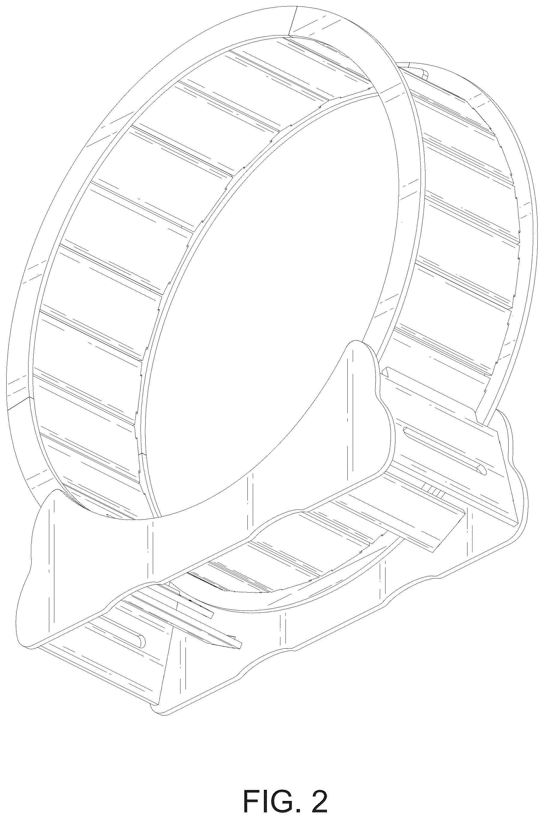 Patent USD1124532 Figure 2 – Cat exercise wheel