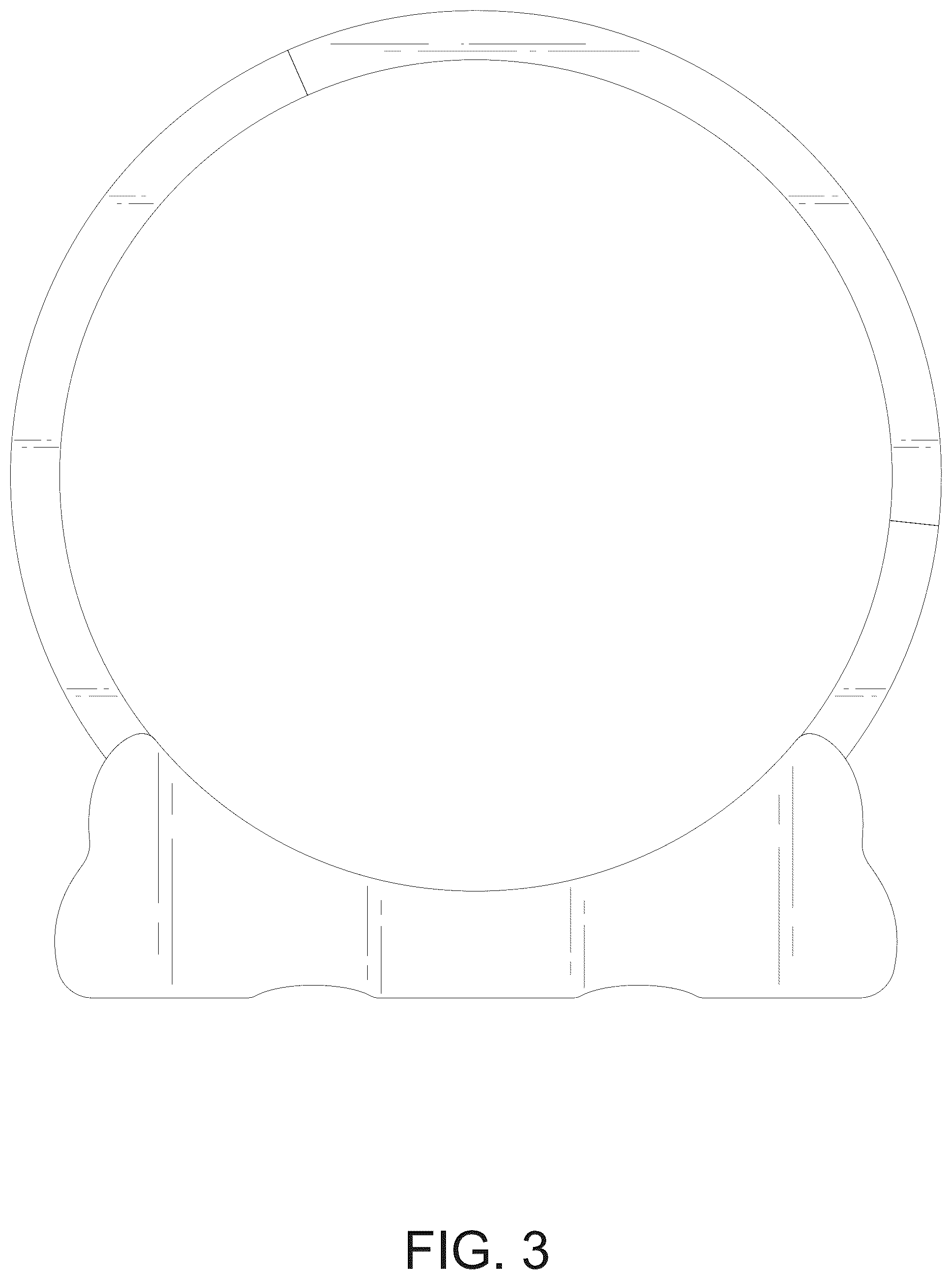 Patent USD1124532 Figure 3 – Cat exercise wheel