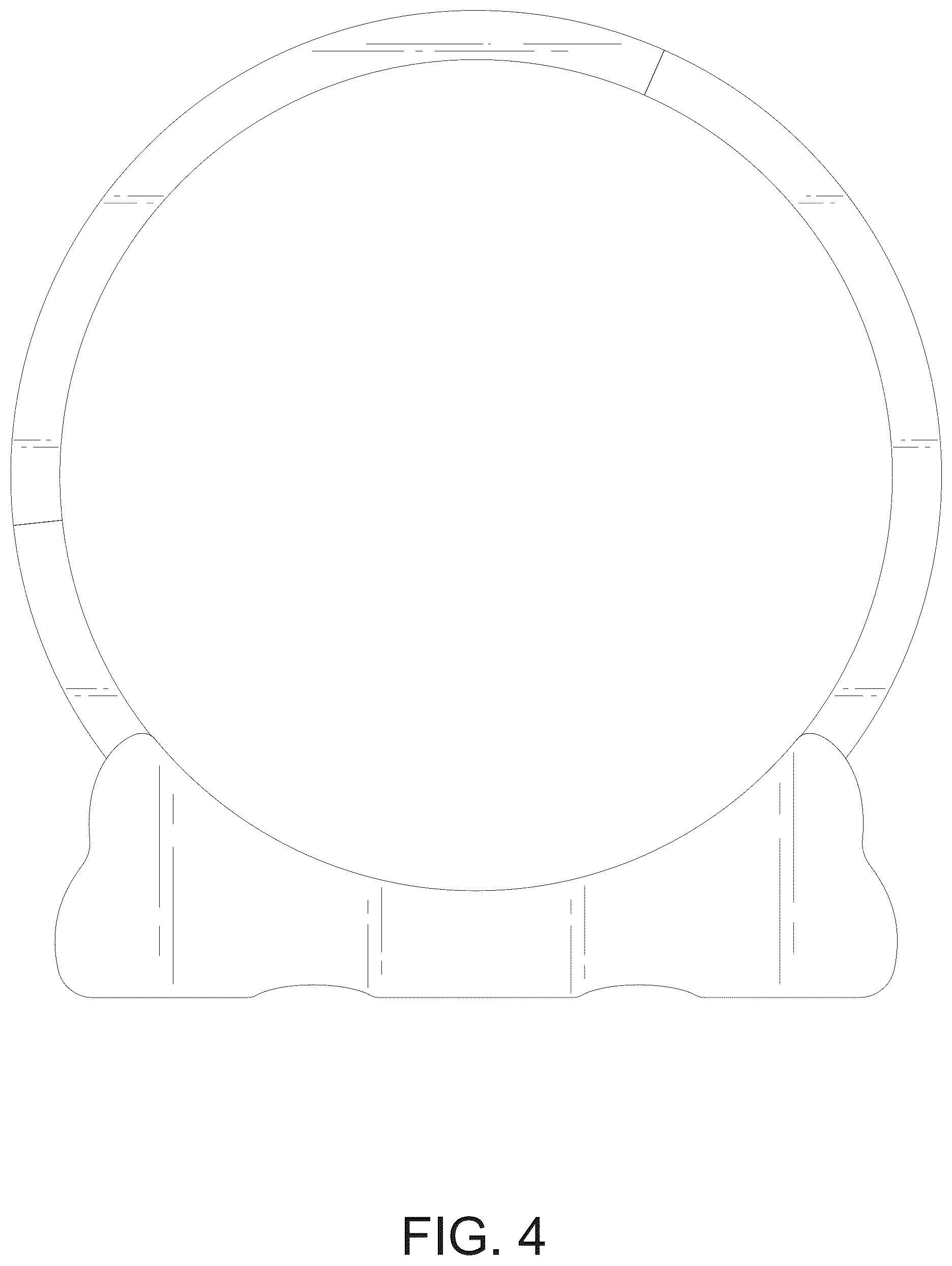 Patent USD1124532 Figure 4 – Cat exercise wheel