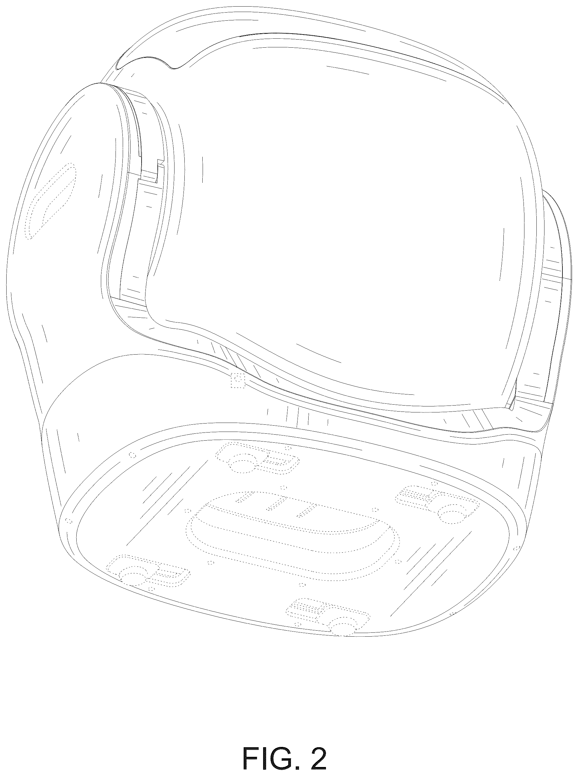 Patent USD1124533 Figure 2 – Automatic cat litter box