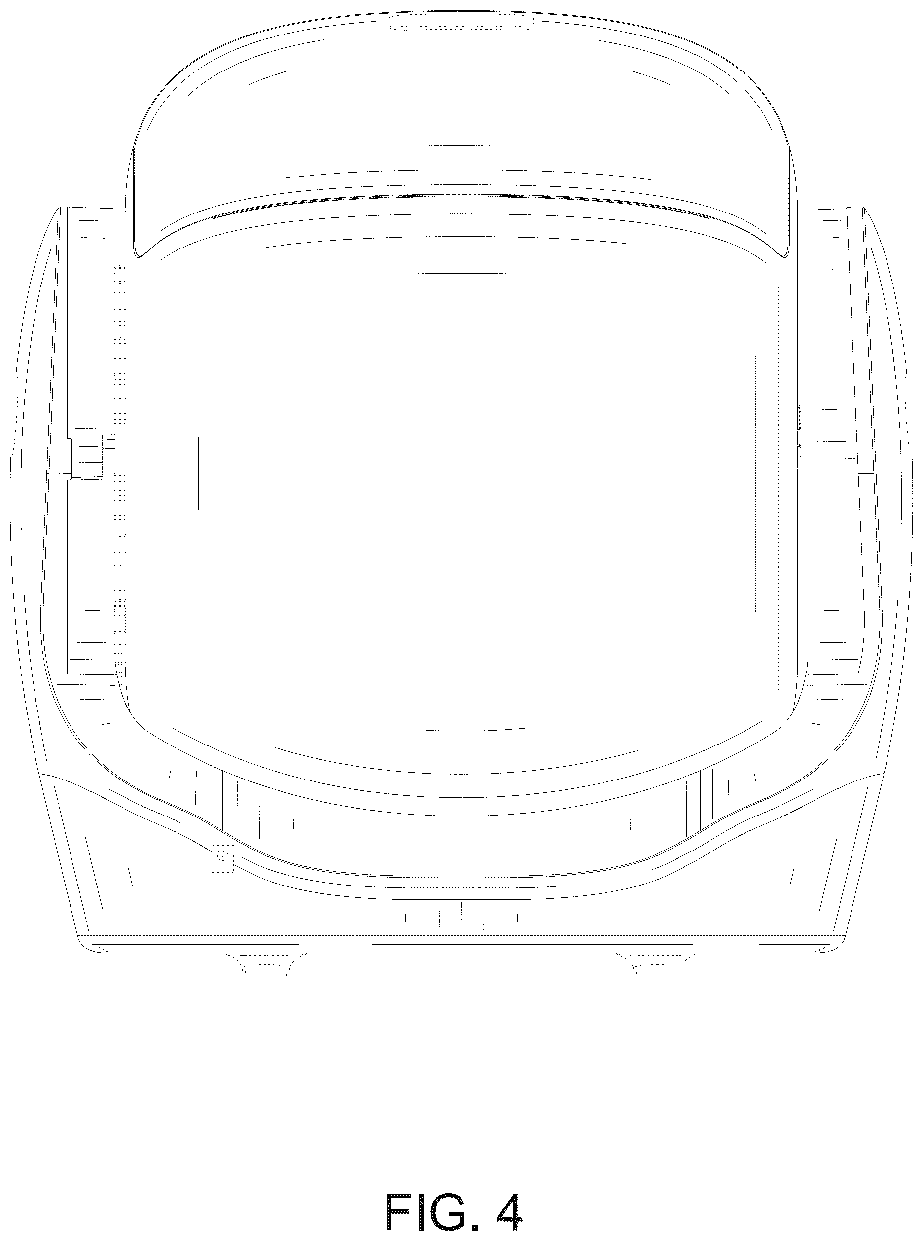 Patent USD1124533 Figure 4 – Automatic cat litter box