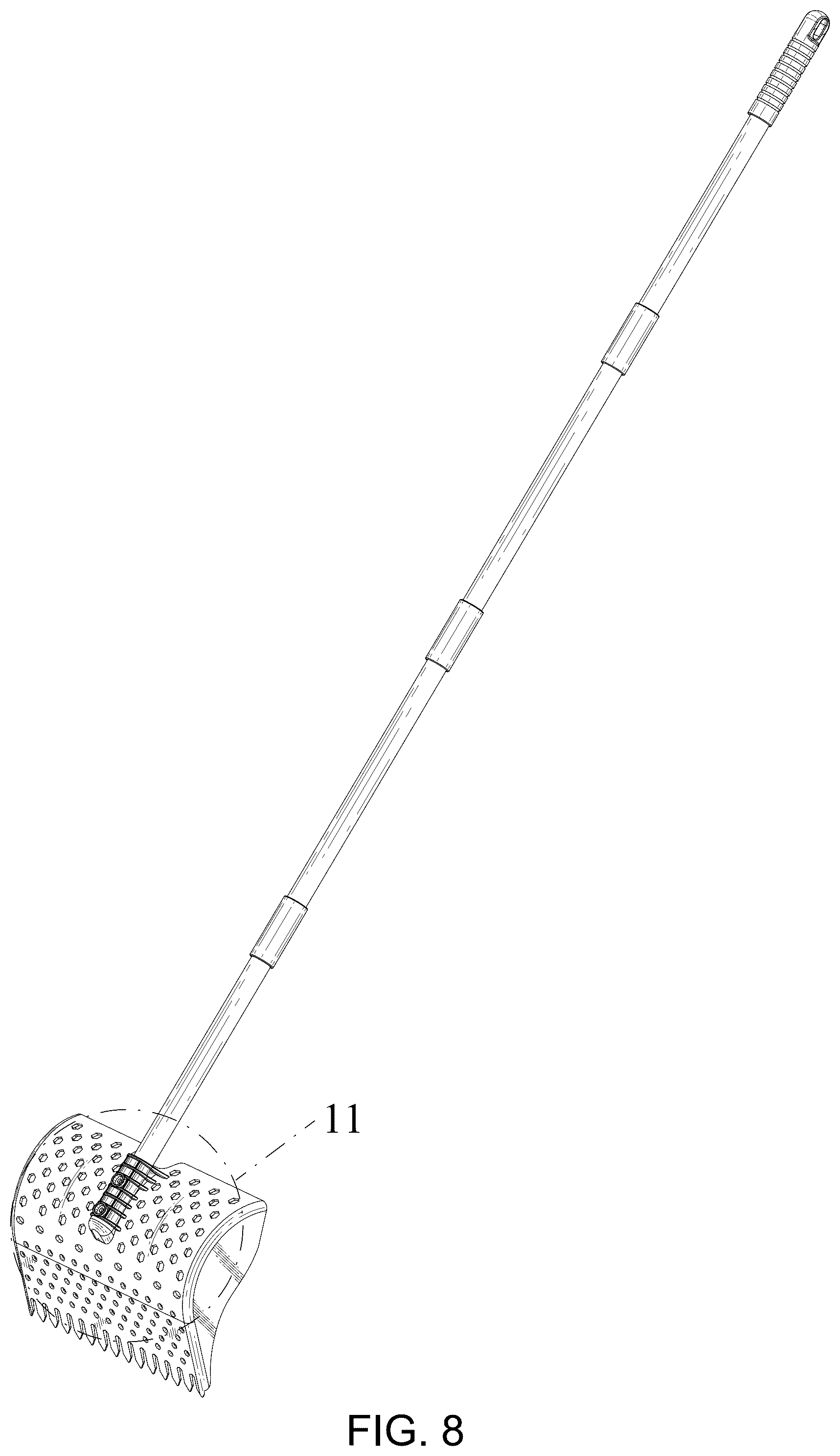 Patent USD1124534 Figure 8 – Poop scooper