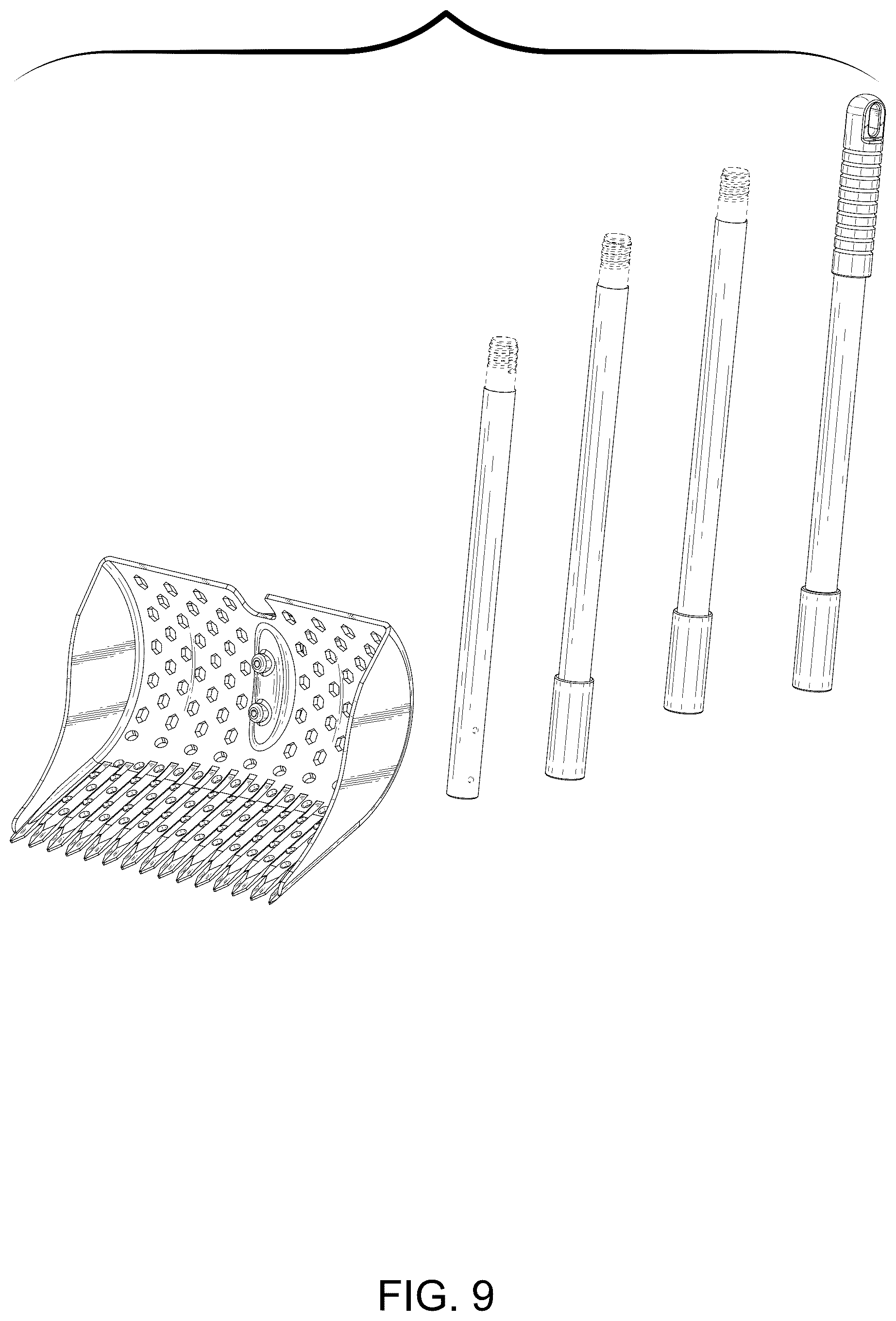 Patent USD1124534 Figure 9 – Poop scooper
