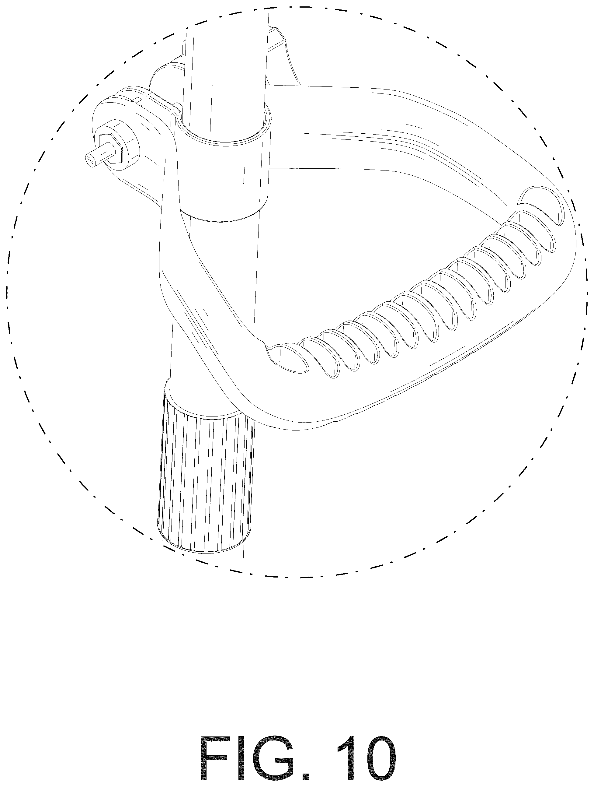 Patent USD1124535 Figure 10 – Chicken poop scooper