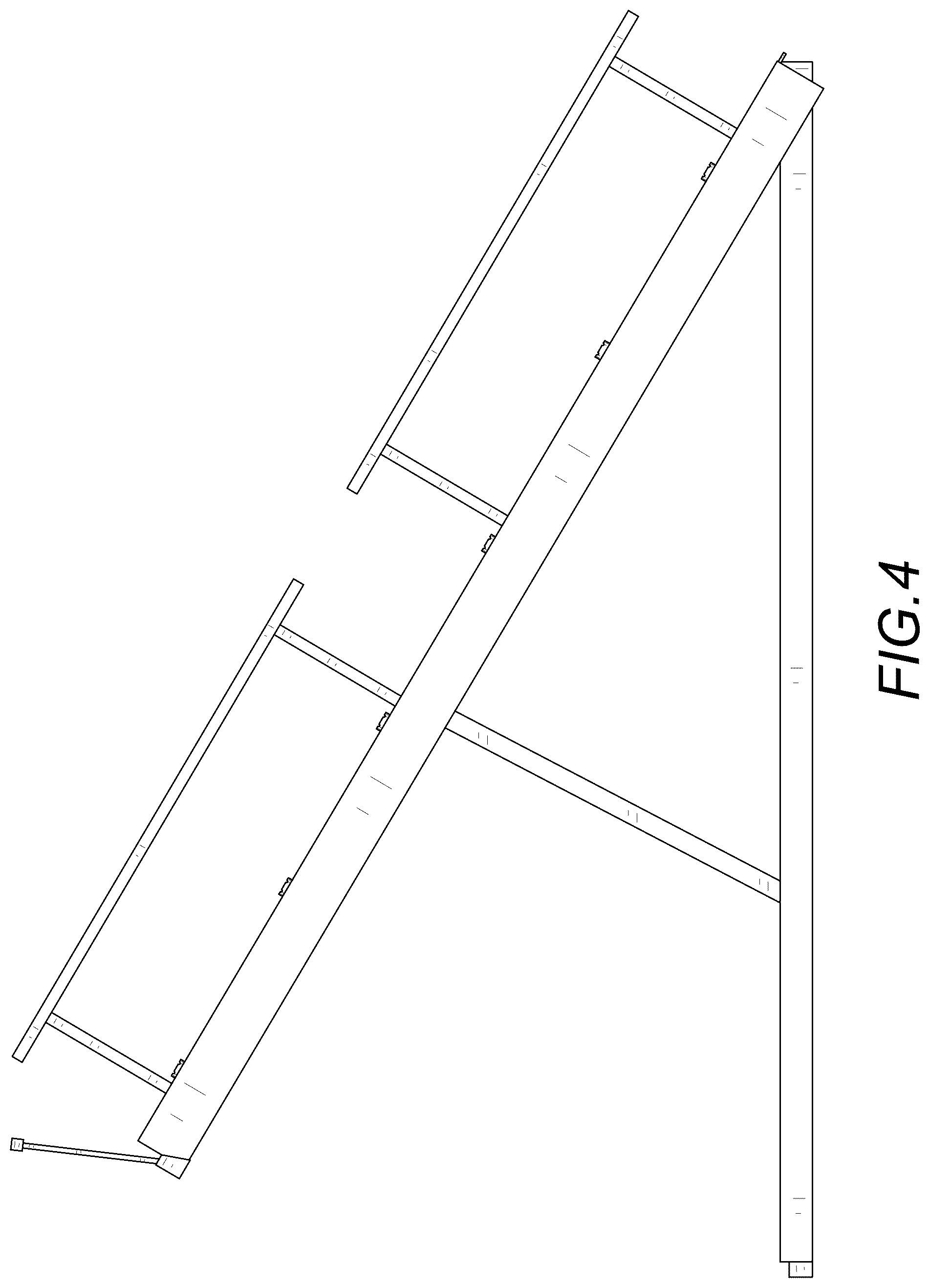 Patent USD1124539 Figure 4 – Pet climbing ladder