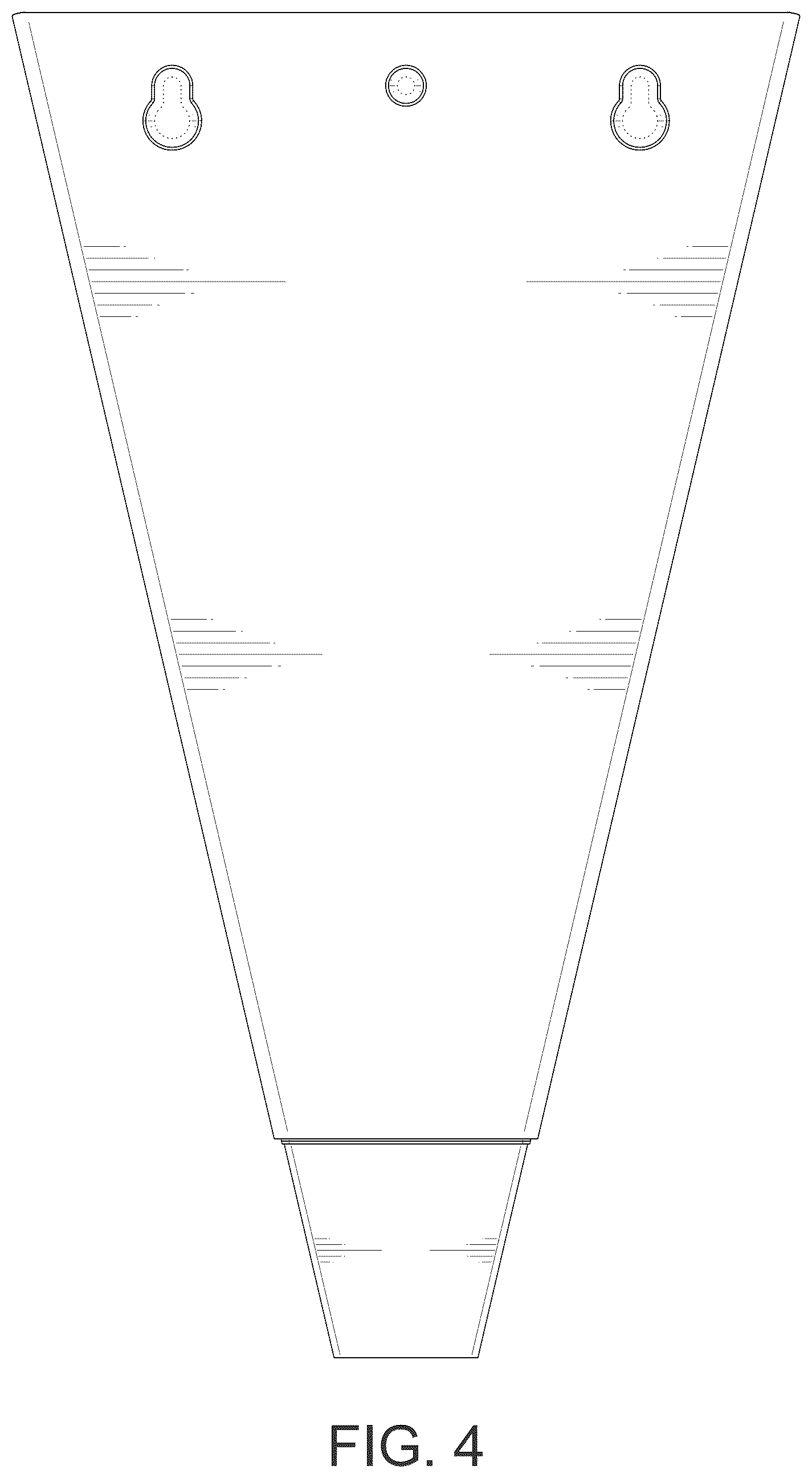 Patent USD1124540 Figure 4 – Chicken killing cone