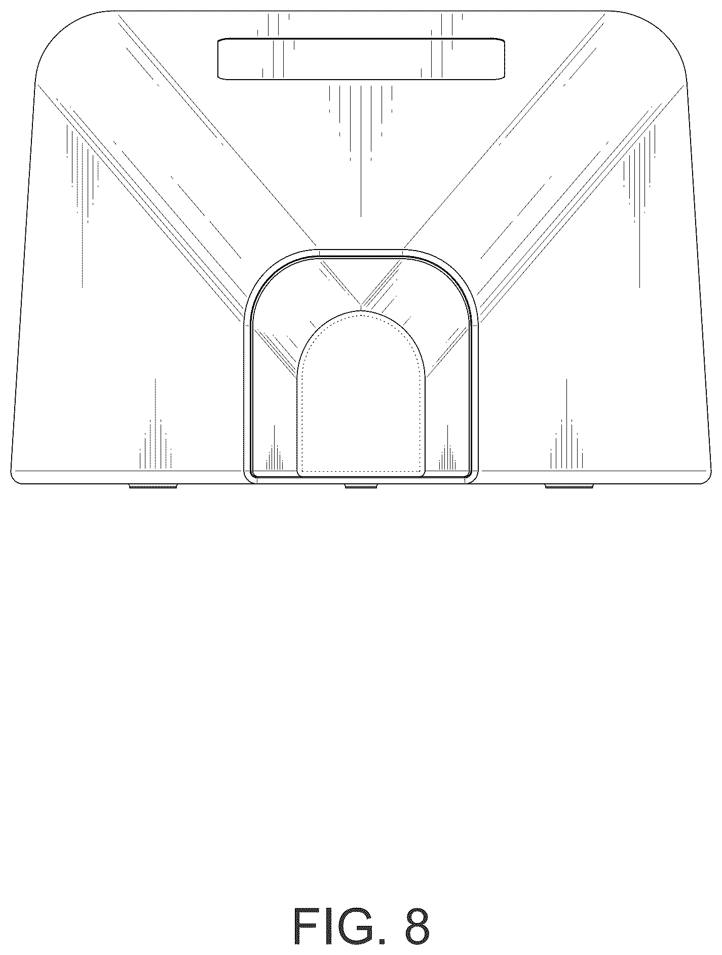 Patent USD1124540 Figure 8 – Chicken killing cone