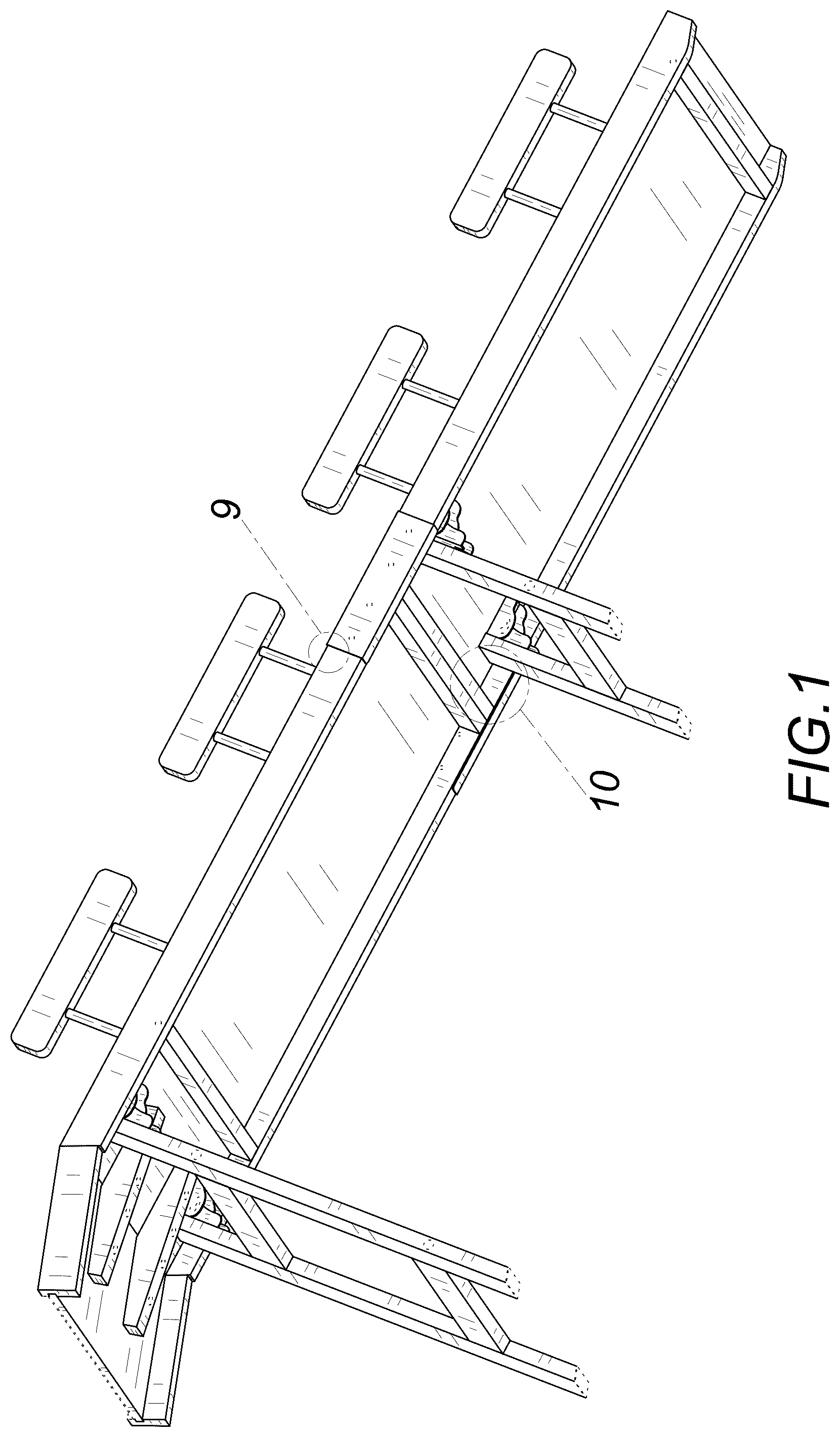 Patent USD1124542 — Pet ramp — Figure 1