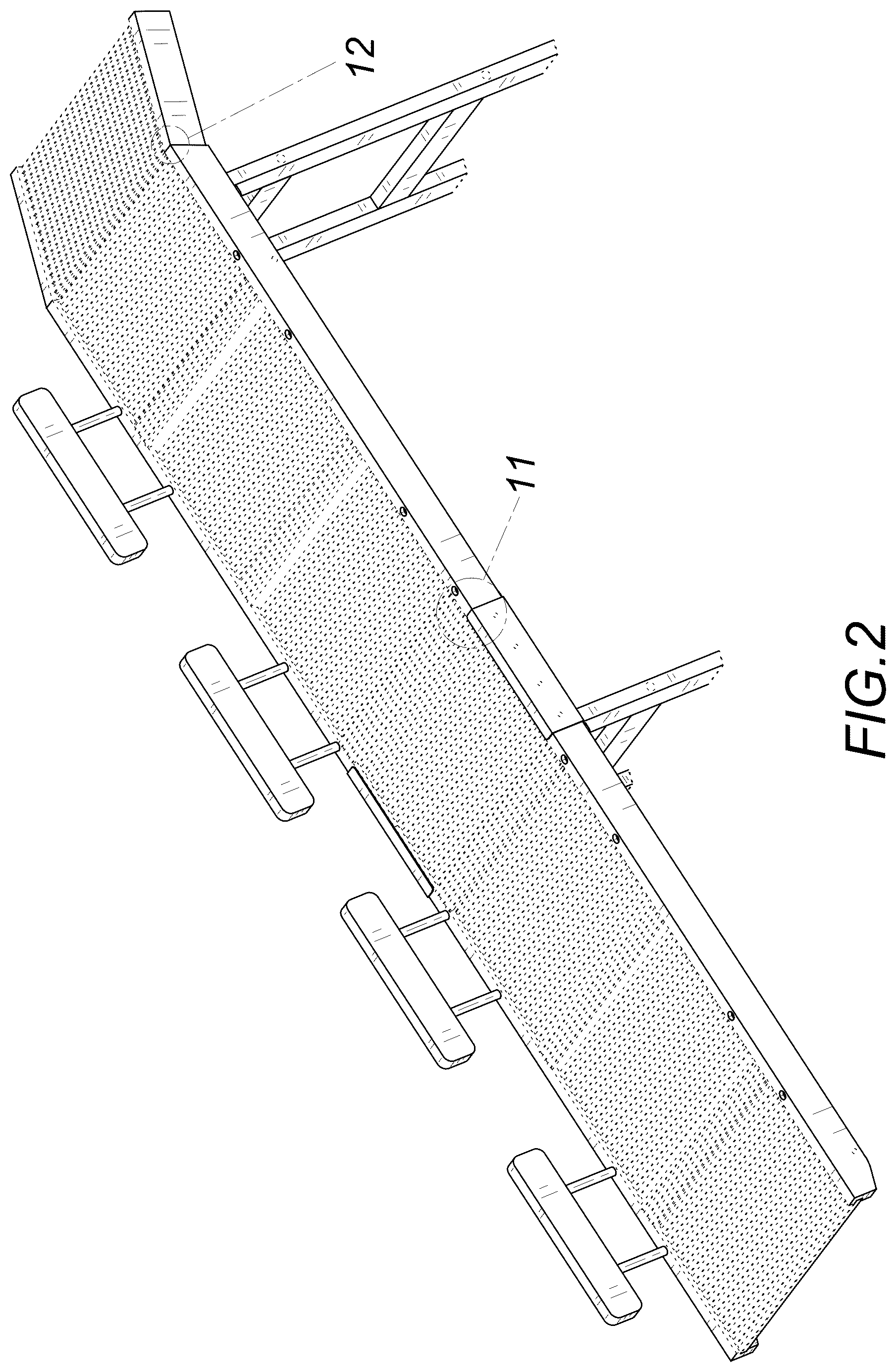 Patent USD1124542 Figure 2 – Pet ramp