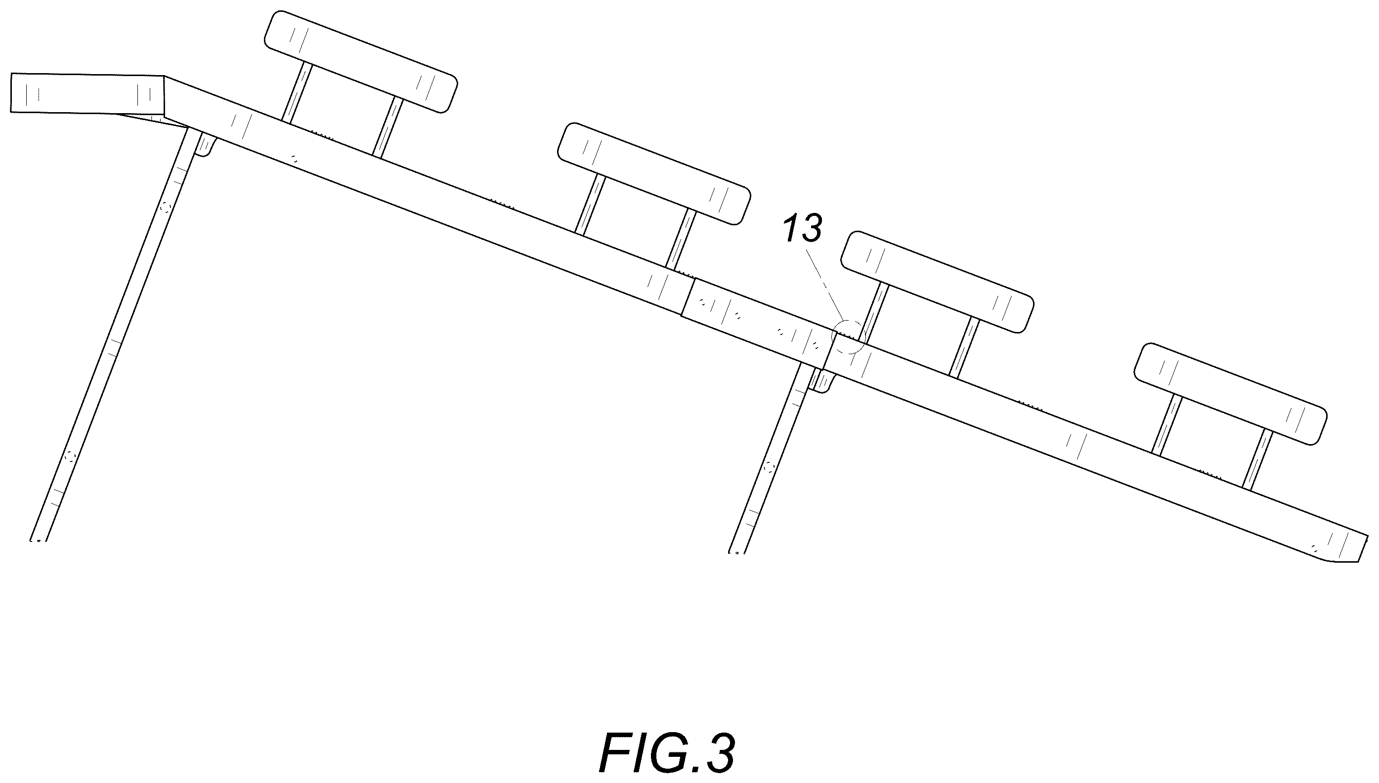Patent USD1124542 Figure 3 – Pet ramp