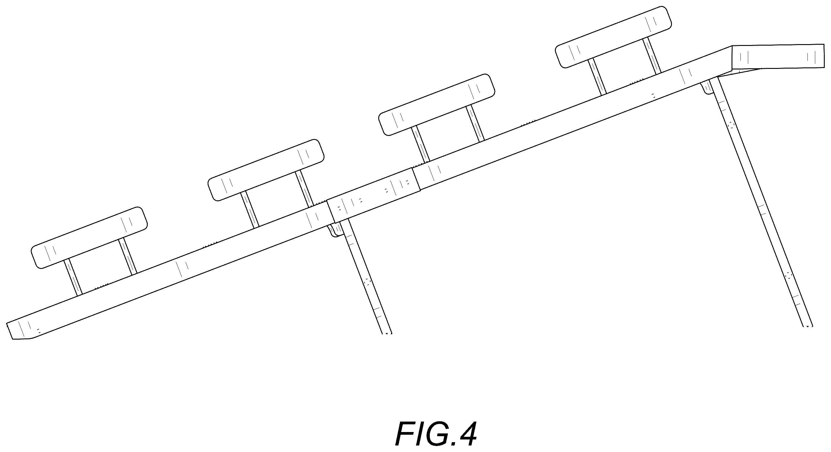 Patent USD1124542 Figure 4 – Pet ramp