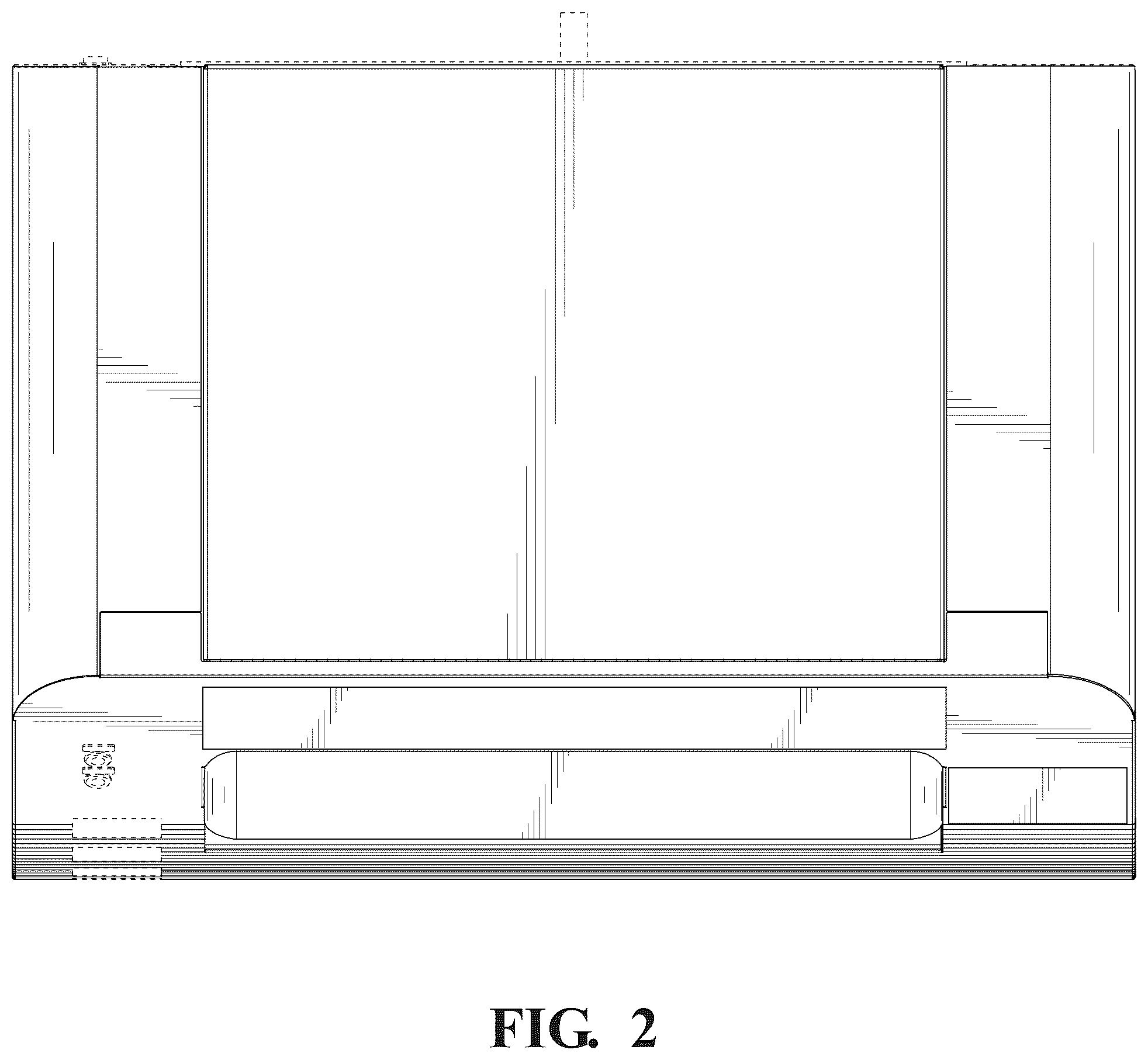 Patent USD1124543 Figure 2 – Vehicle mat washer