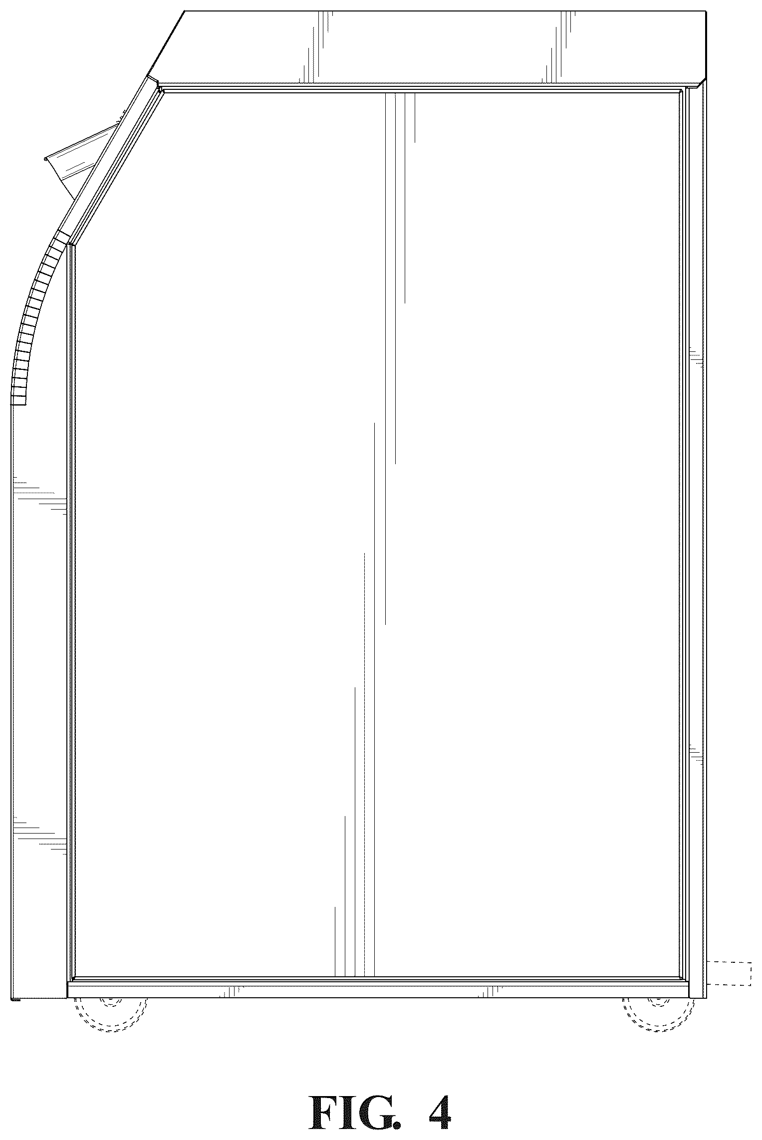 Patent USD1124543 Figure 4 – Vehicle mat washer