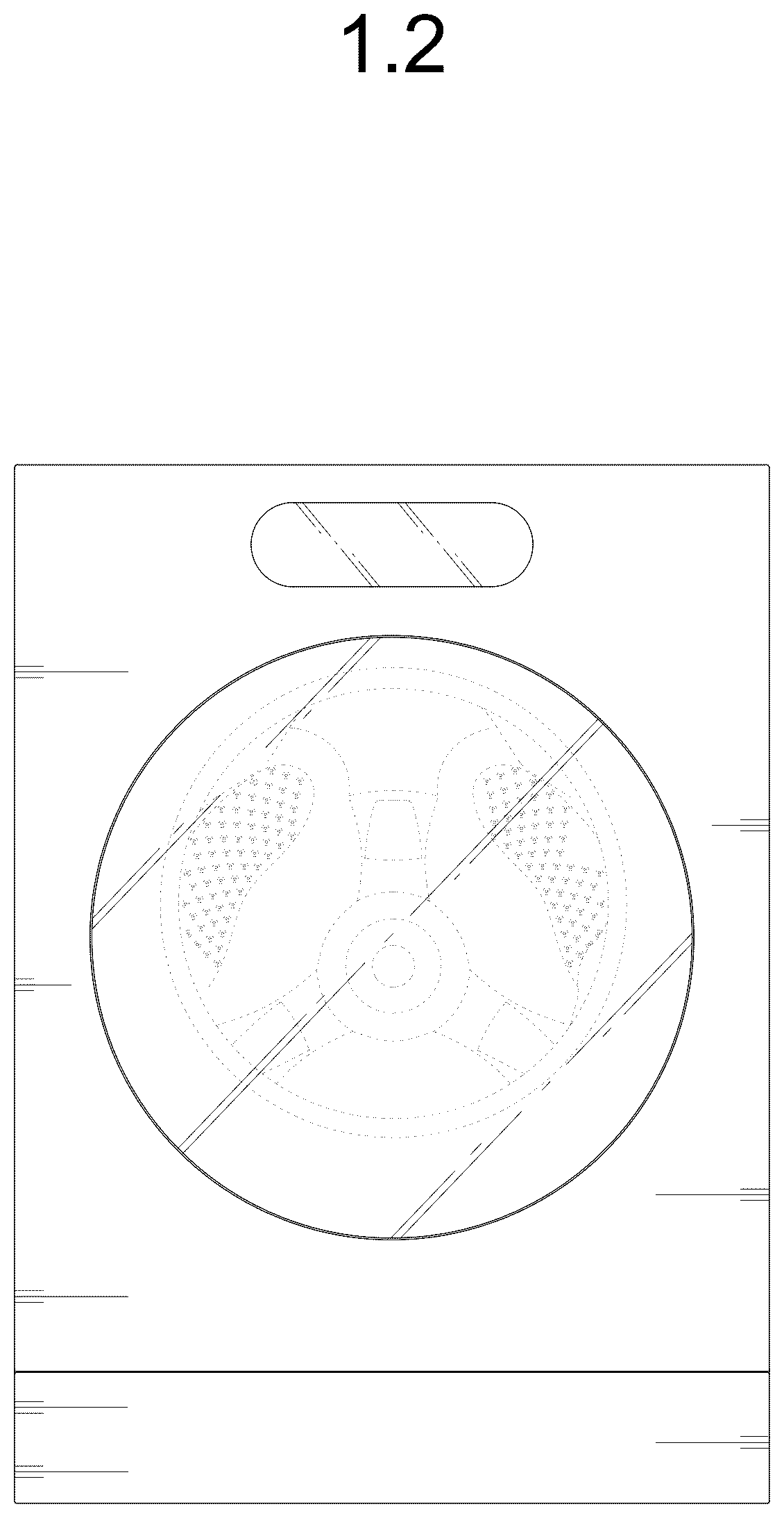 Patent USD1124546 Figure 2 – Electric washing machine