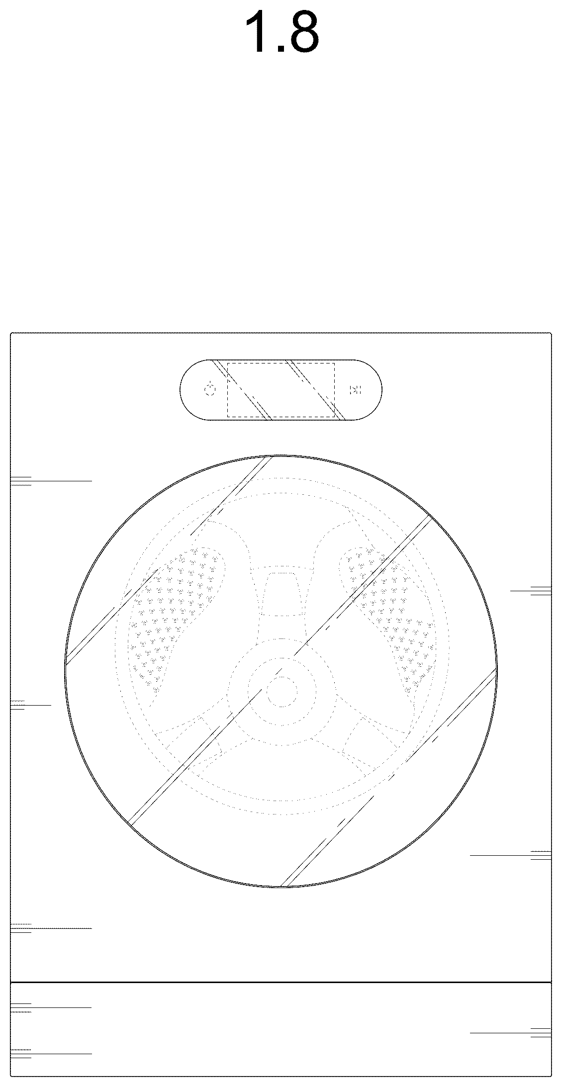 Patent USD1124546 Figure 8 – Electric washing machine