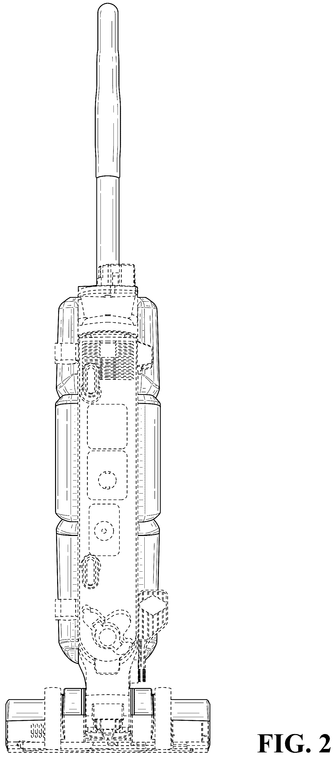 Patent USD1124547 Figure 2 – Surface cleaning device