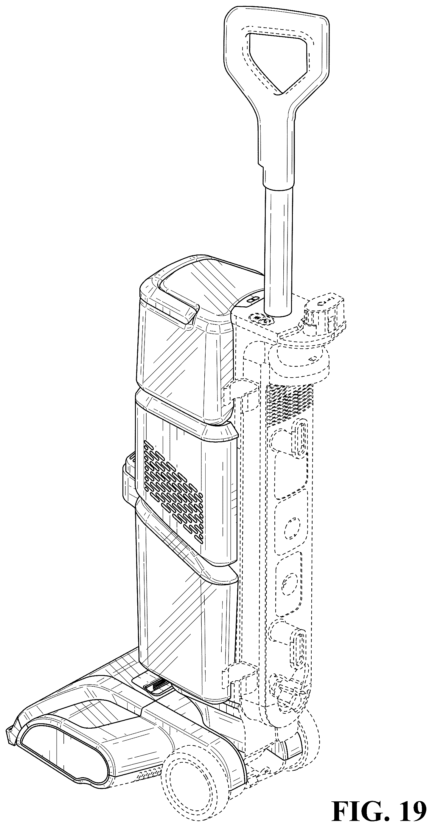 Patent USD1124547 Figure 17 – Surface cleaning device