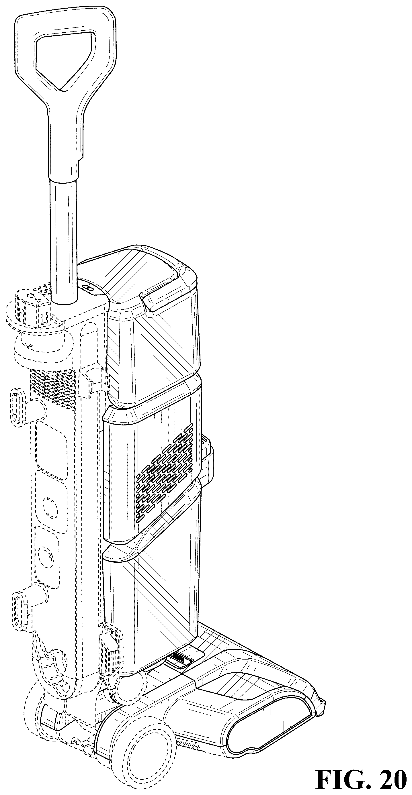 Patent USD1124547 Figure 18 – Surface cleaning device