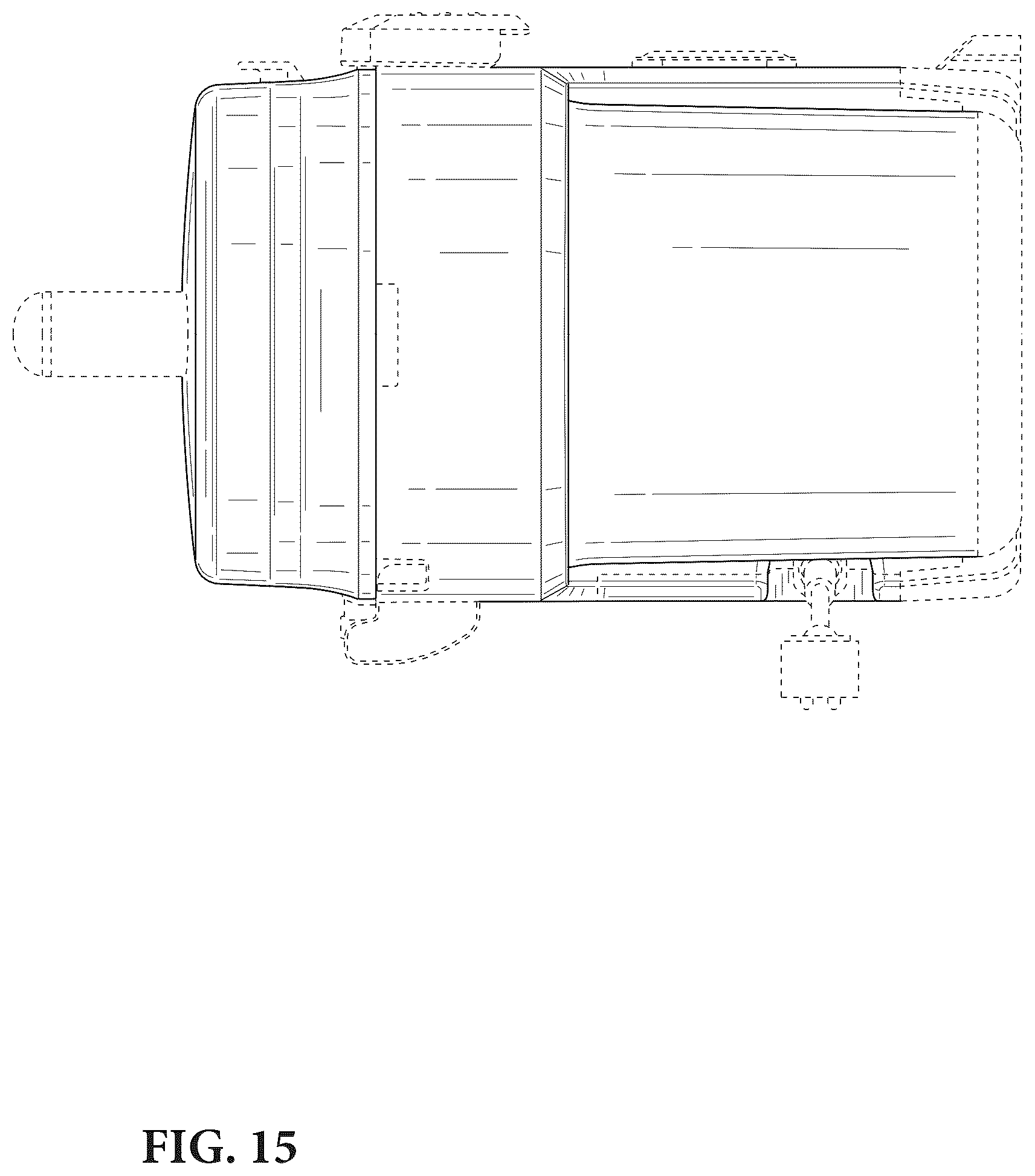 Patent USD1124550 Figure 15 – Vacuum cleaner