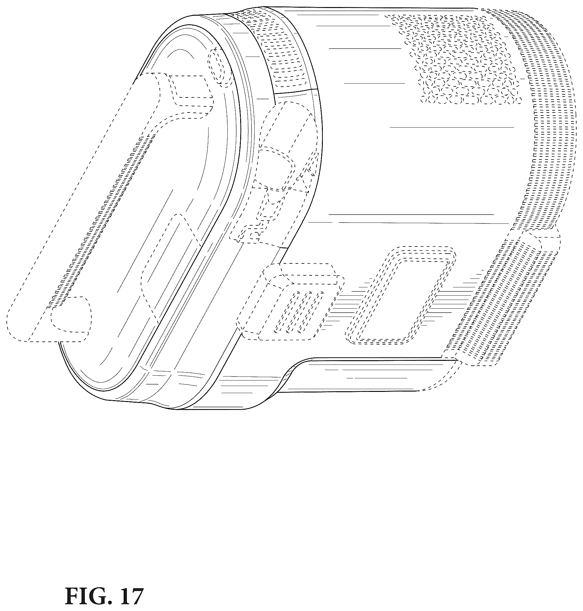 Patent USD1124550 Figure 17 – Vacuum cleaner