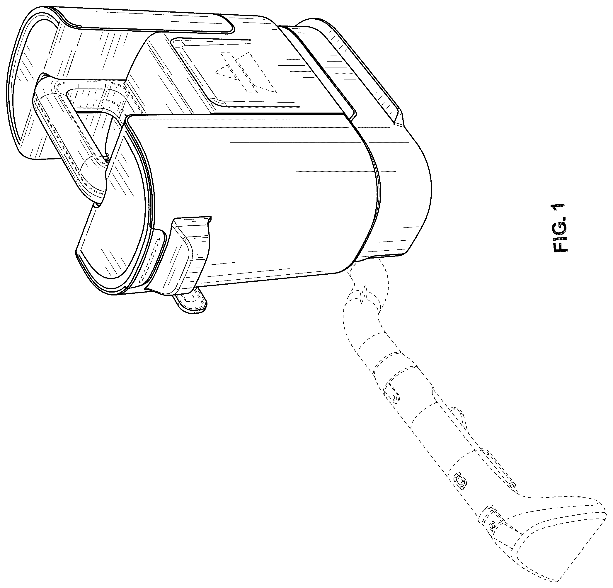 Patent USD1124551 — Portable cleaning appliance — Figure 1