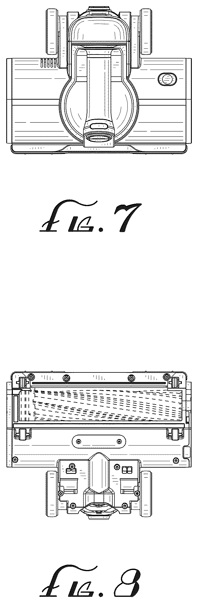 Patent USD1124552 Figure 7 – Vacuum cleaner