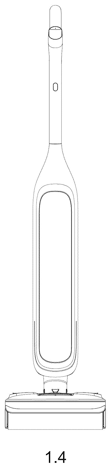 Patent USD1124553 Figure 4 – Floor cleaning appliance