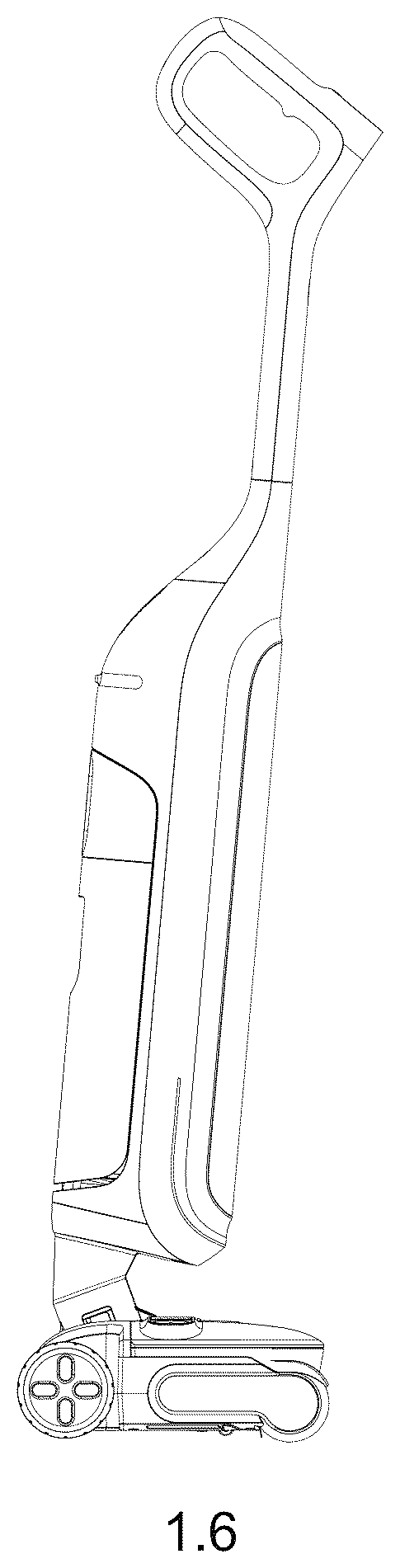 Patent USD1124553 Figure 6 – Floor cleaning appliance