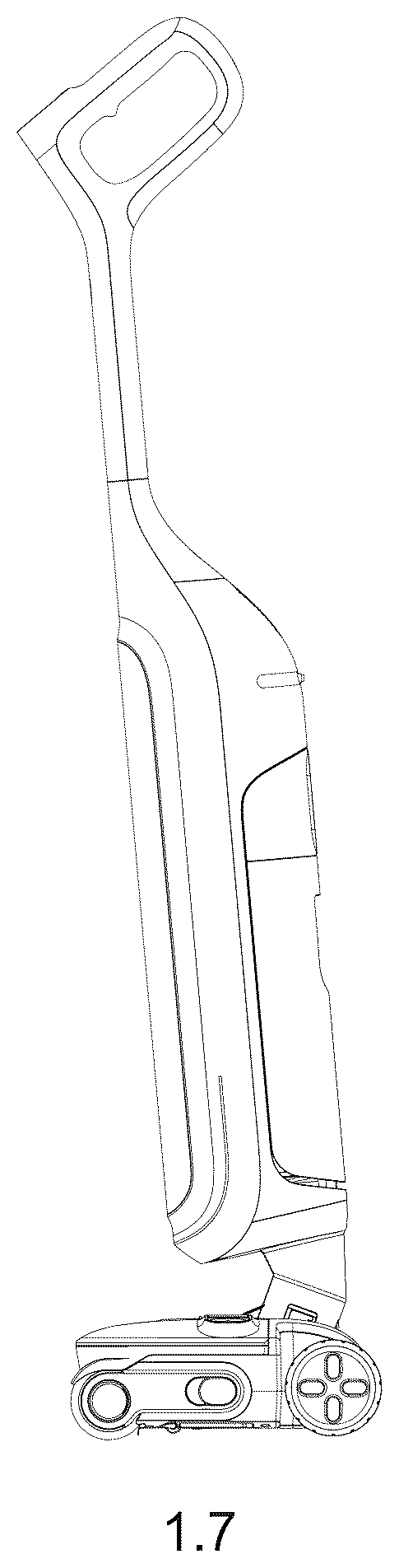 Patent USD1124553 Figure 7 – Floor cleaning appliance