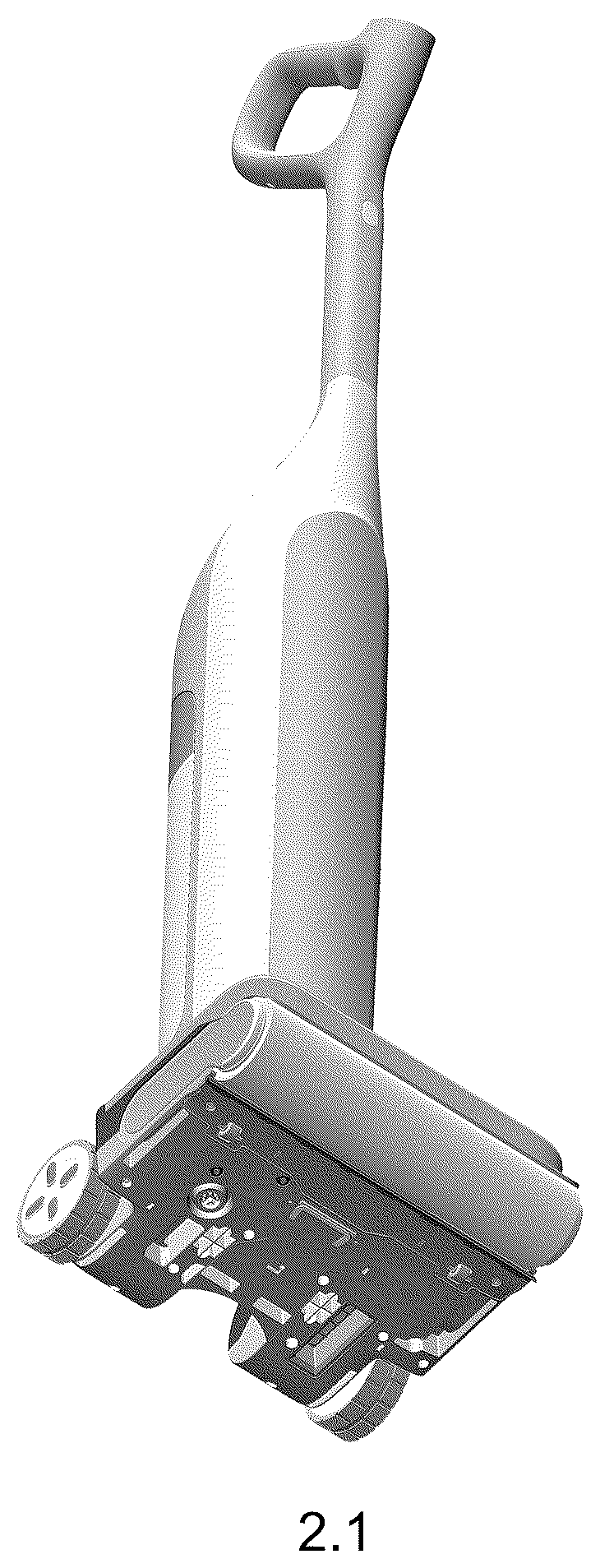 Patent USD1124553 Figure 10 – Floor cleaning appliance