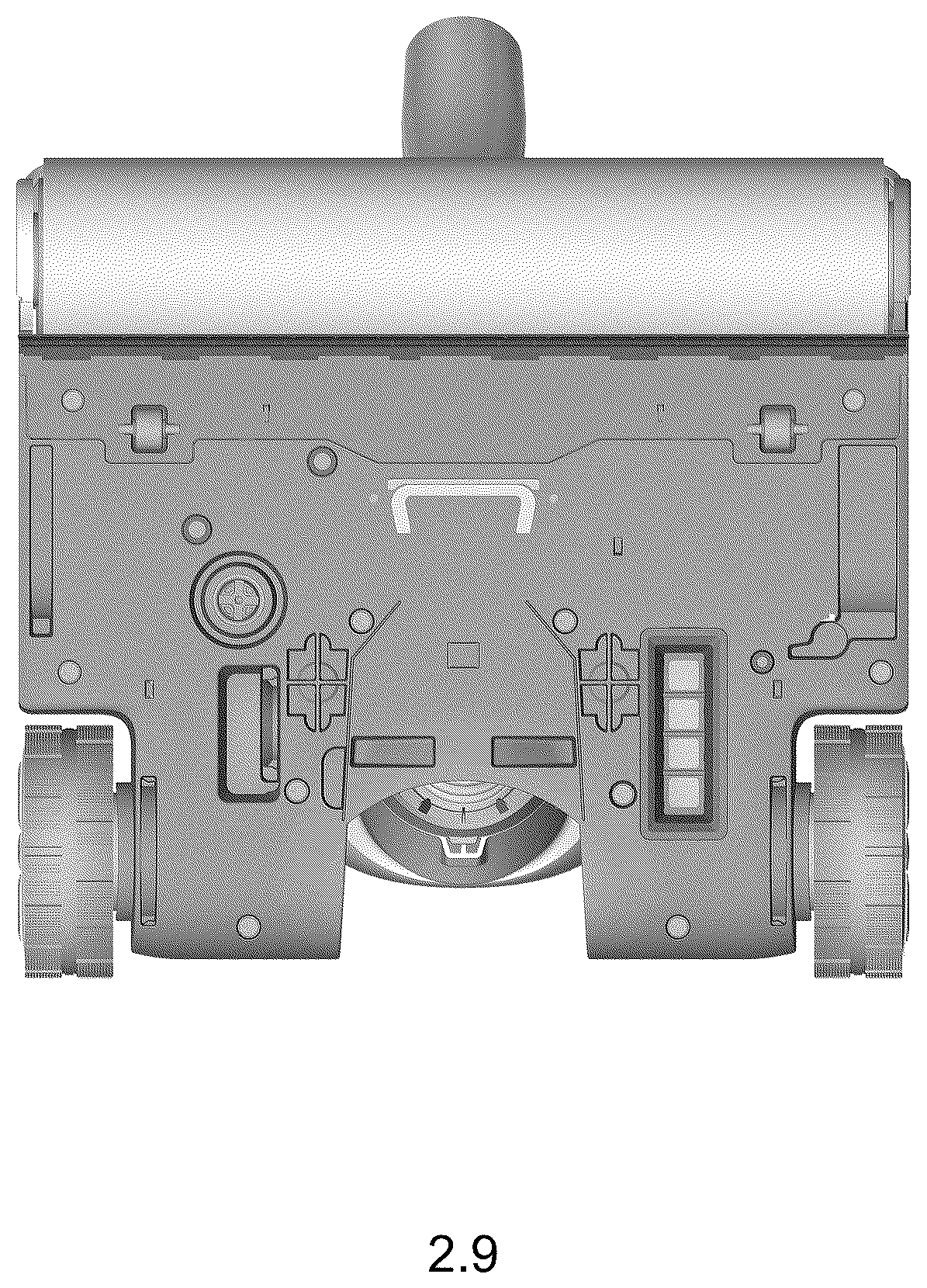 Patent USD1124553 Figure 18 – Floor cleaning appliance