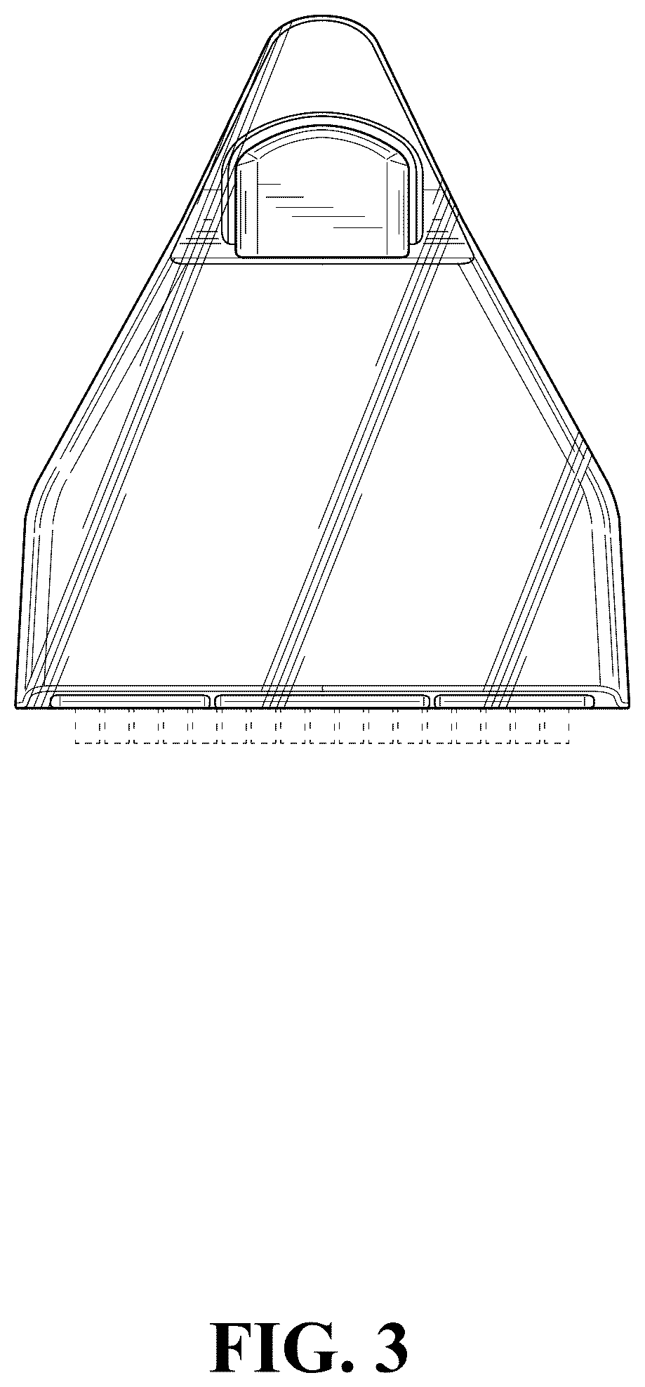Patent USD1124554 Figure 3 – Surface cleaning tool