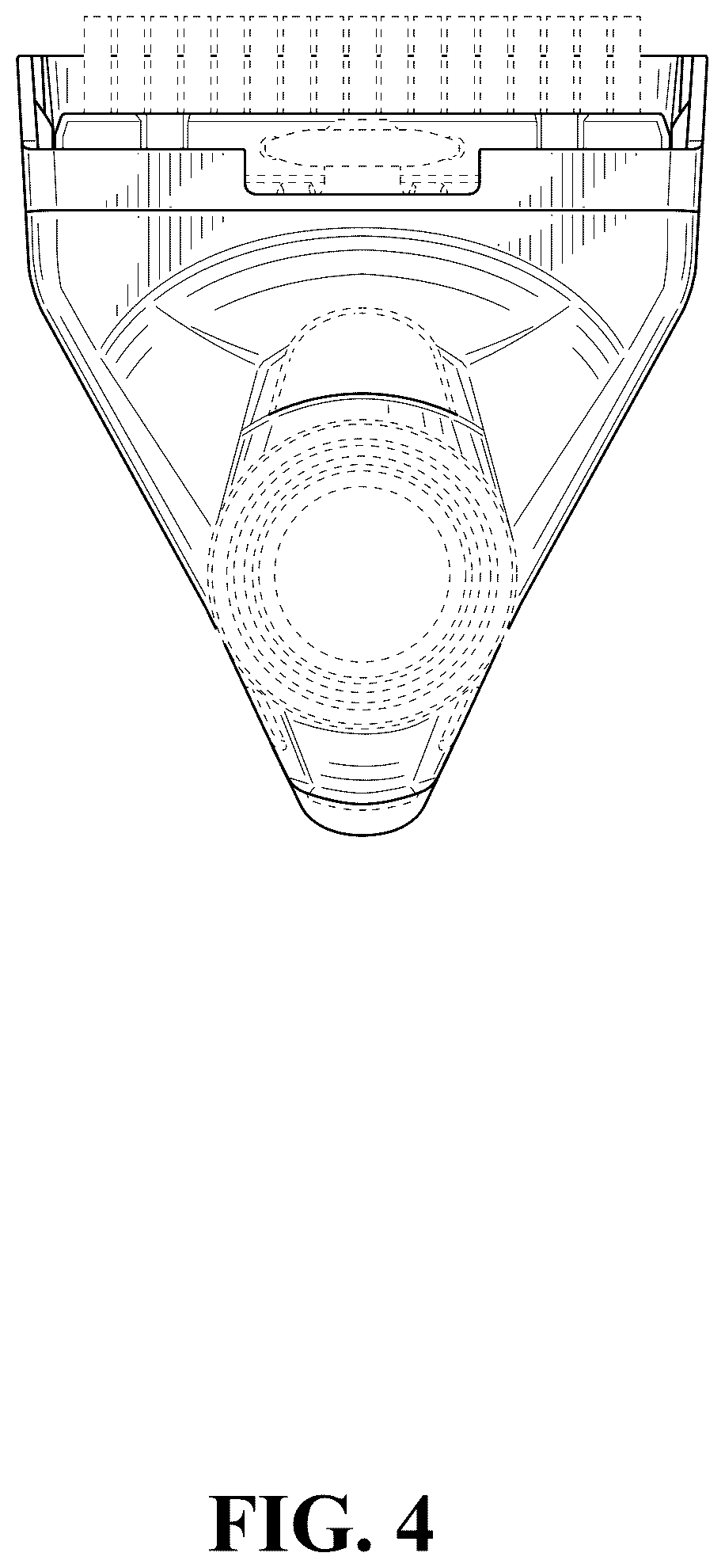 Patent USD1124554 Figure 4 – Surface cleaning tool