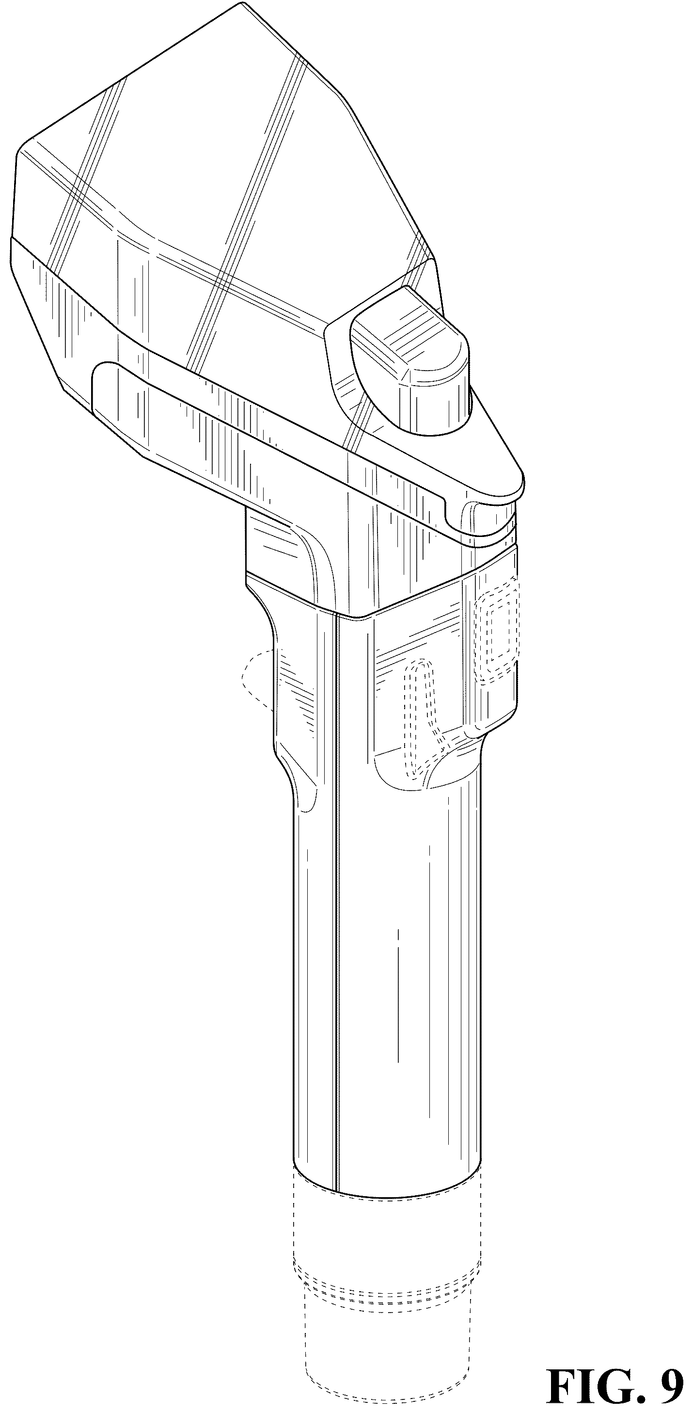 Patent USD1124554 Figure 9 – Surface cleaning tool